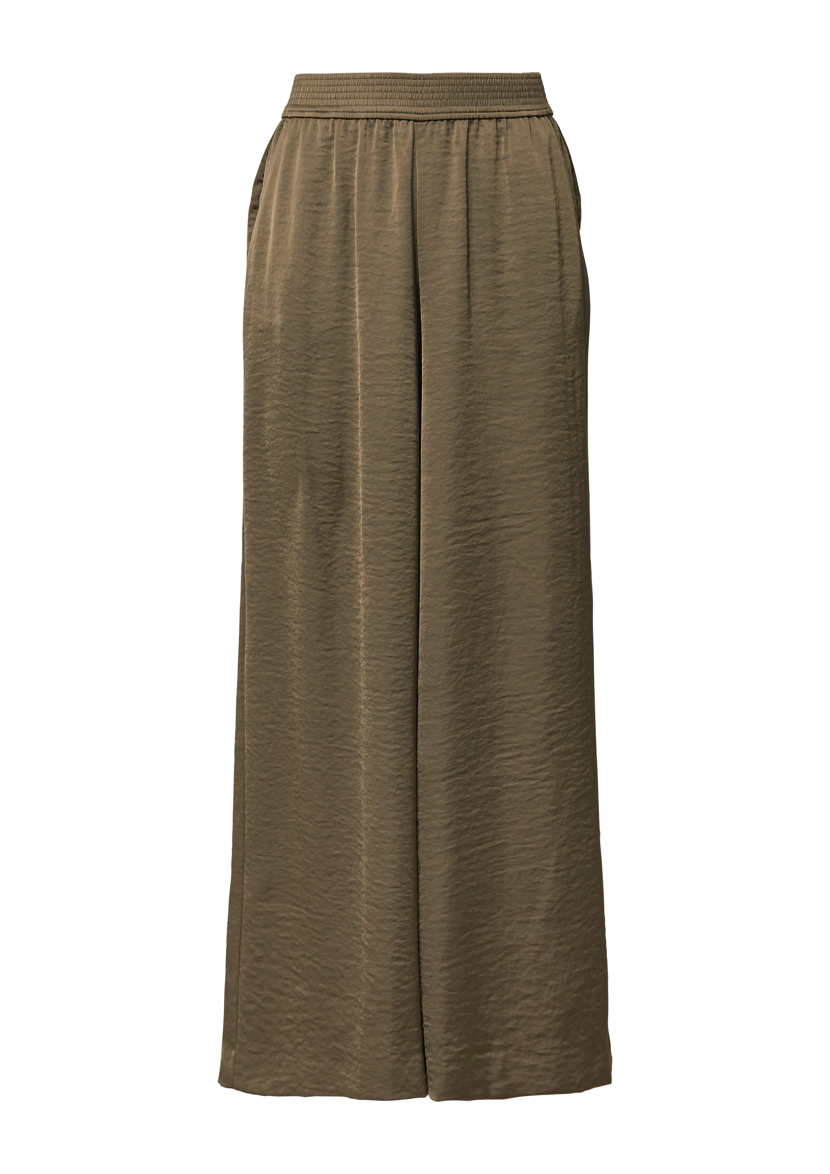 Comma Stoffen broek met elastische taille