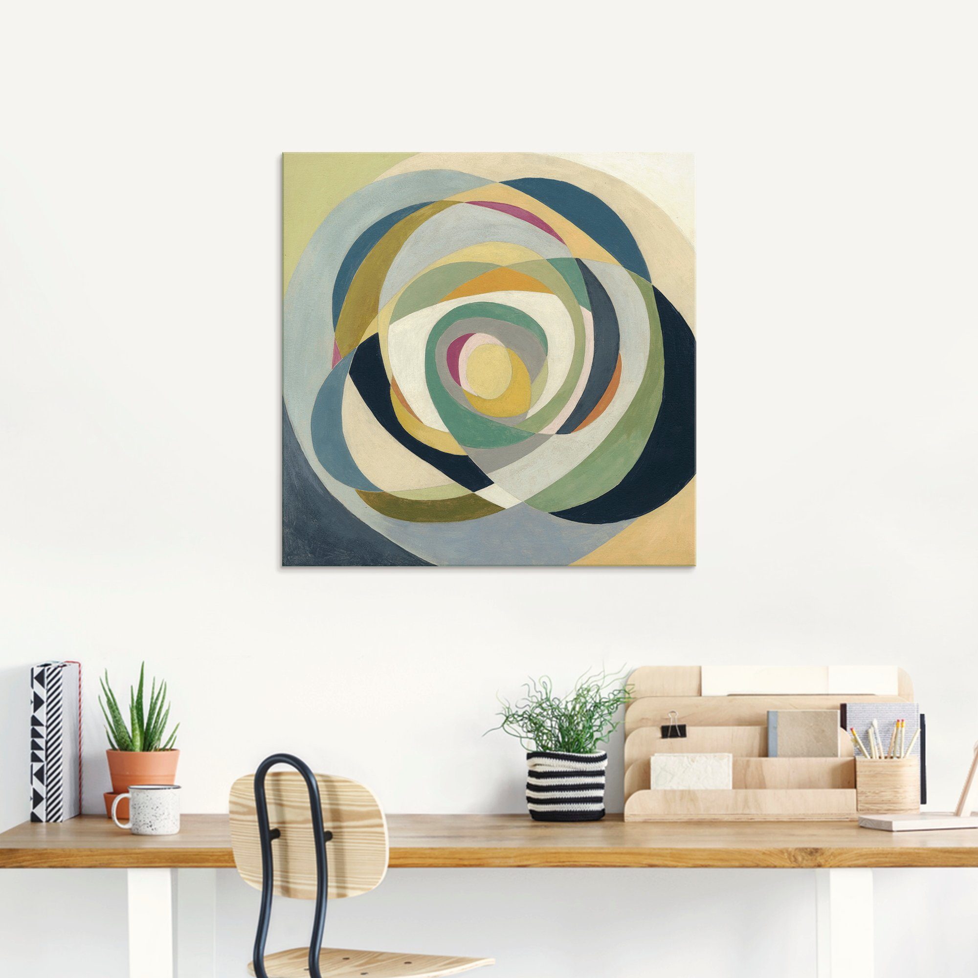 Artland Print op glas Door het glas II in verschillende maten
