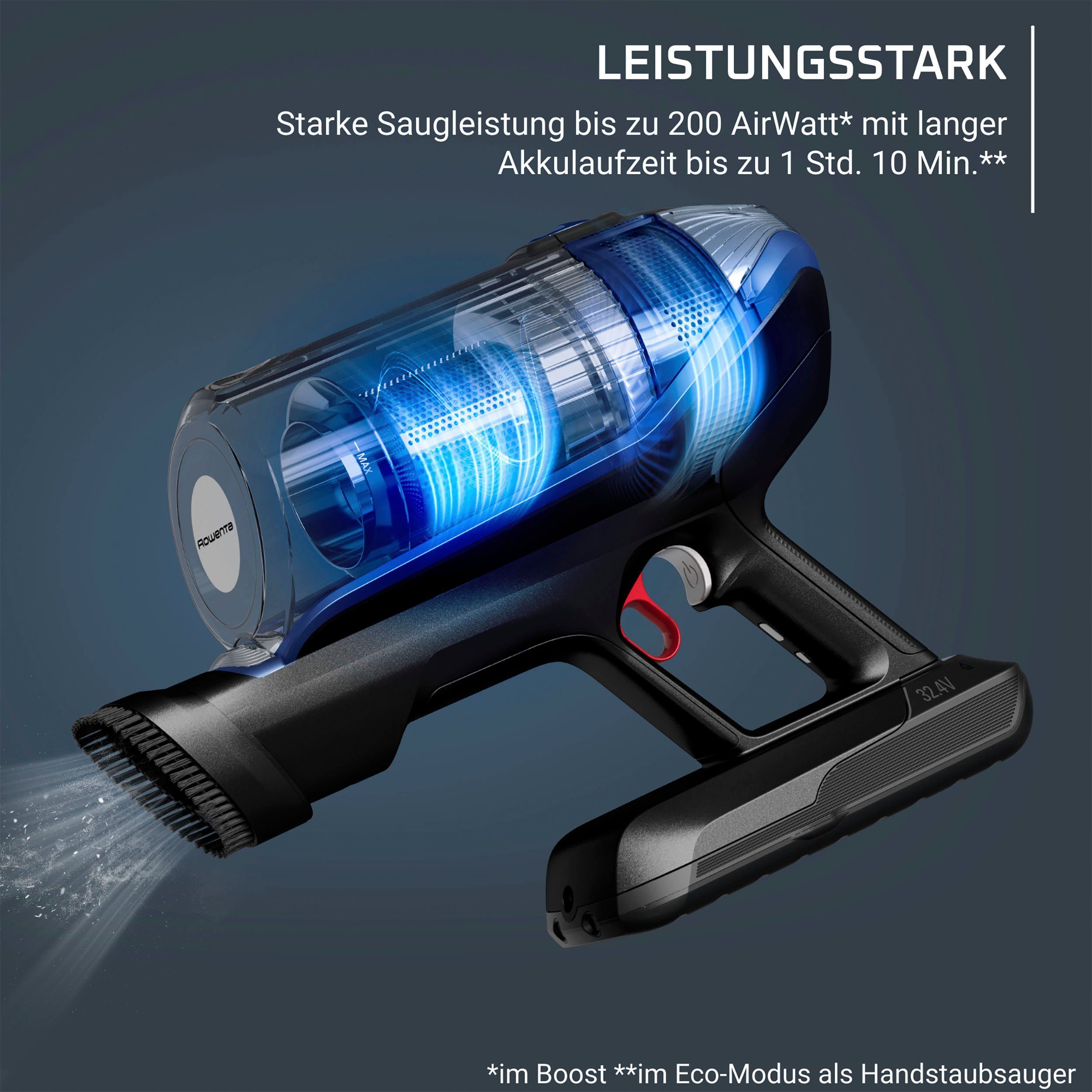 Rowenta Snoerloze hand- en steelstofzuiger Rowenta RH99C3 X-Force Flex