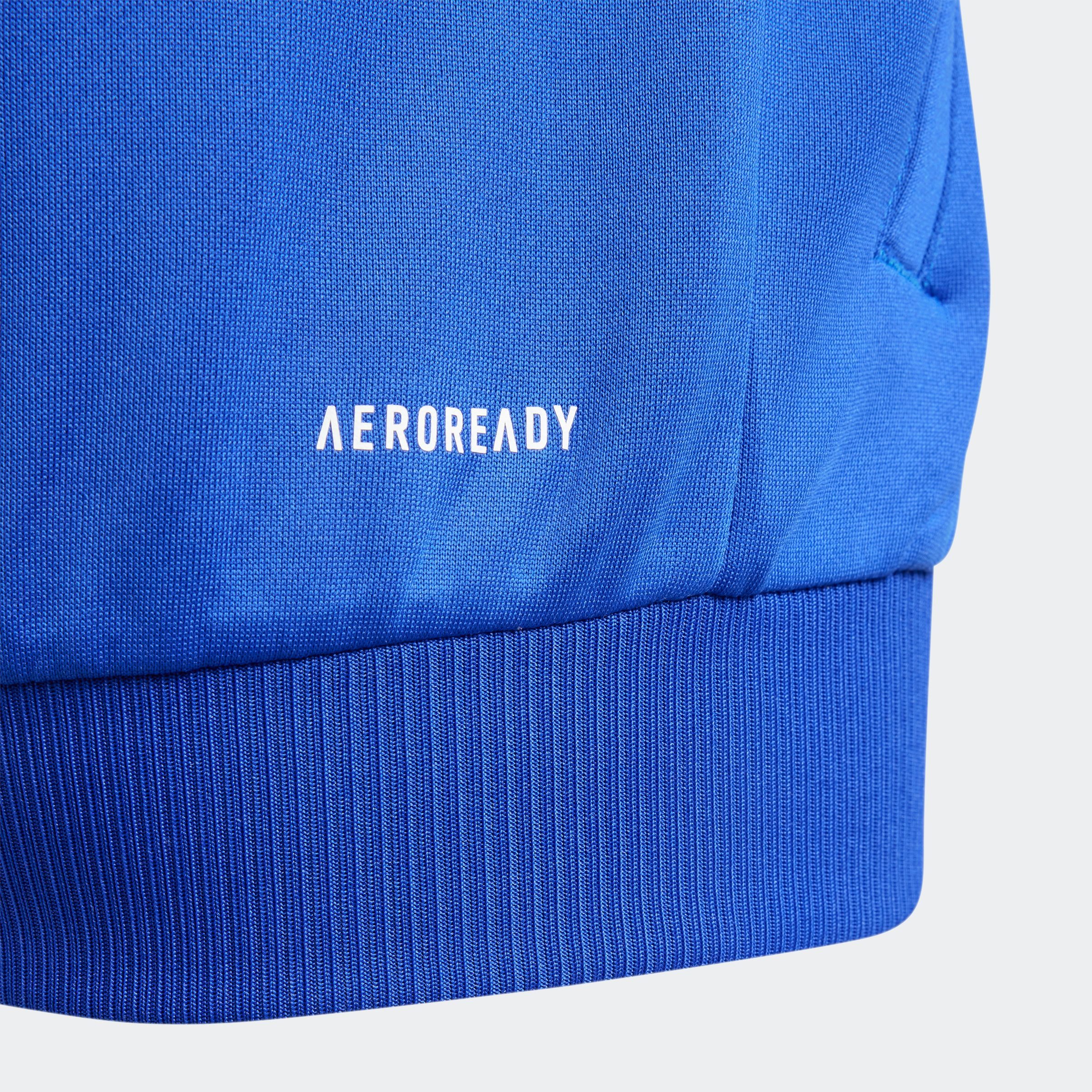 adidas Sportswear Trainingsjack TRAIN ESSENTIALS AEROREADY 3STREPEN REGULARFIT CAPUCHONJACK