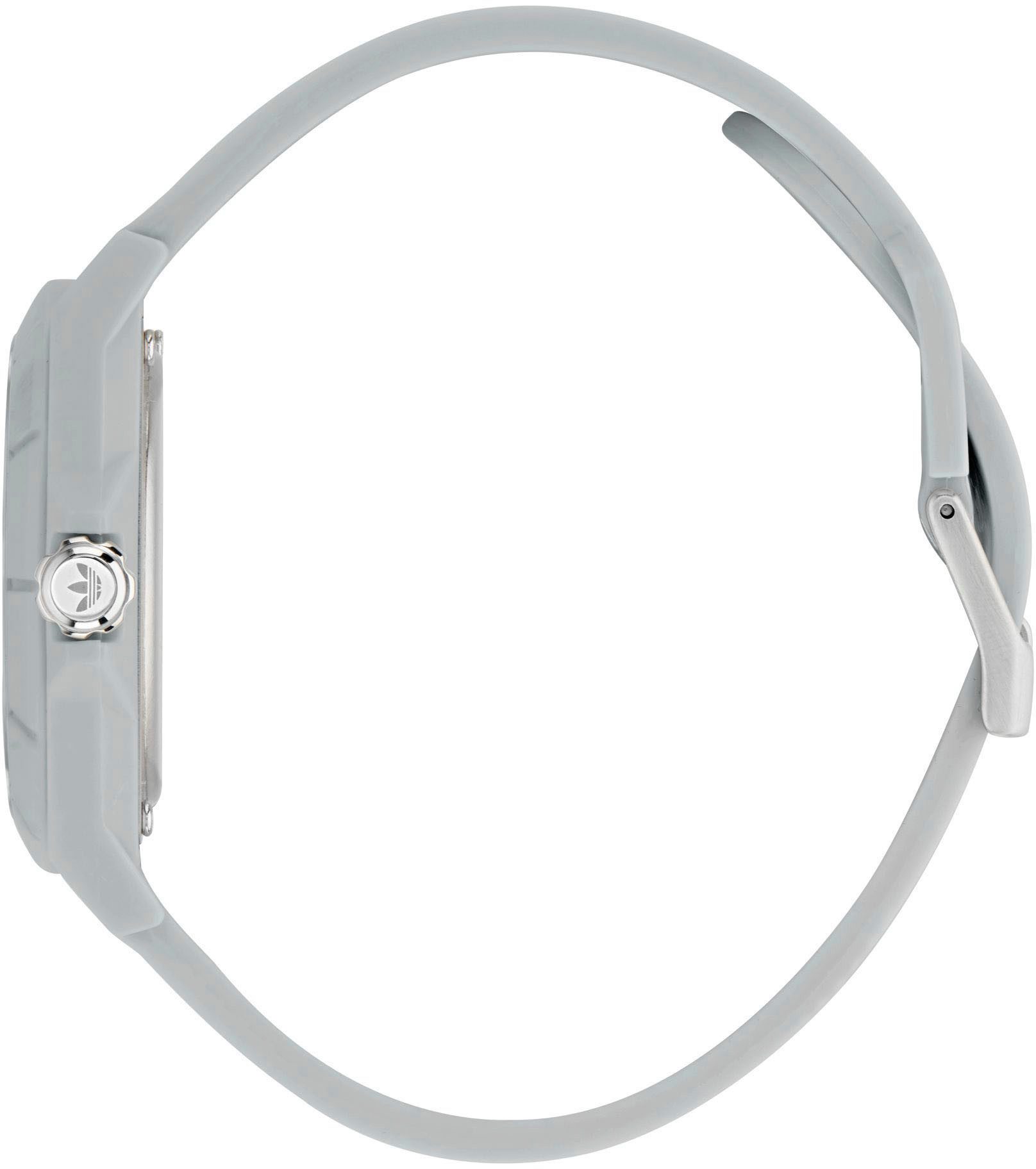 adidas Originals Kwartshorloge PROJECT FOUR Polshorloge, herenhorloge, dameshorloge, harsband, waterafstotend tot 5 bar