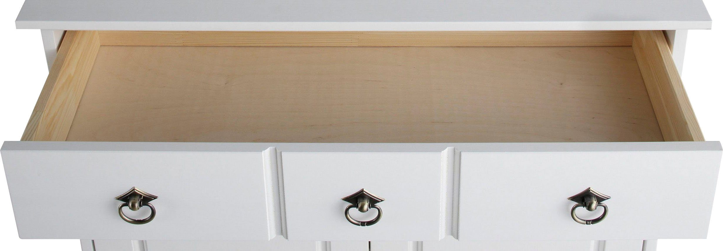 Home affaire Kast Klera Breedte 81 cm, van massief grenen, FSC®-gecertificeerd