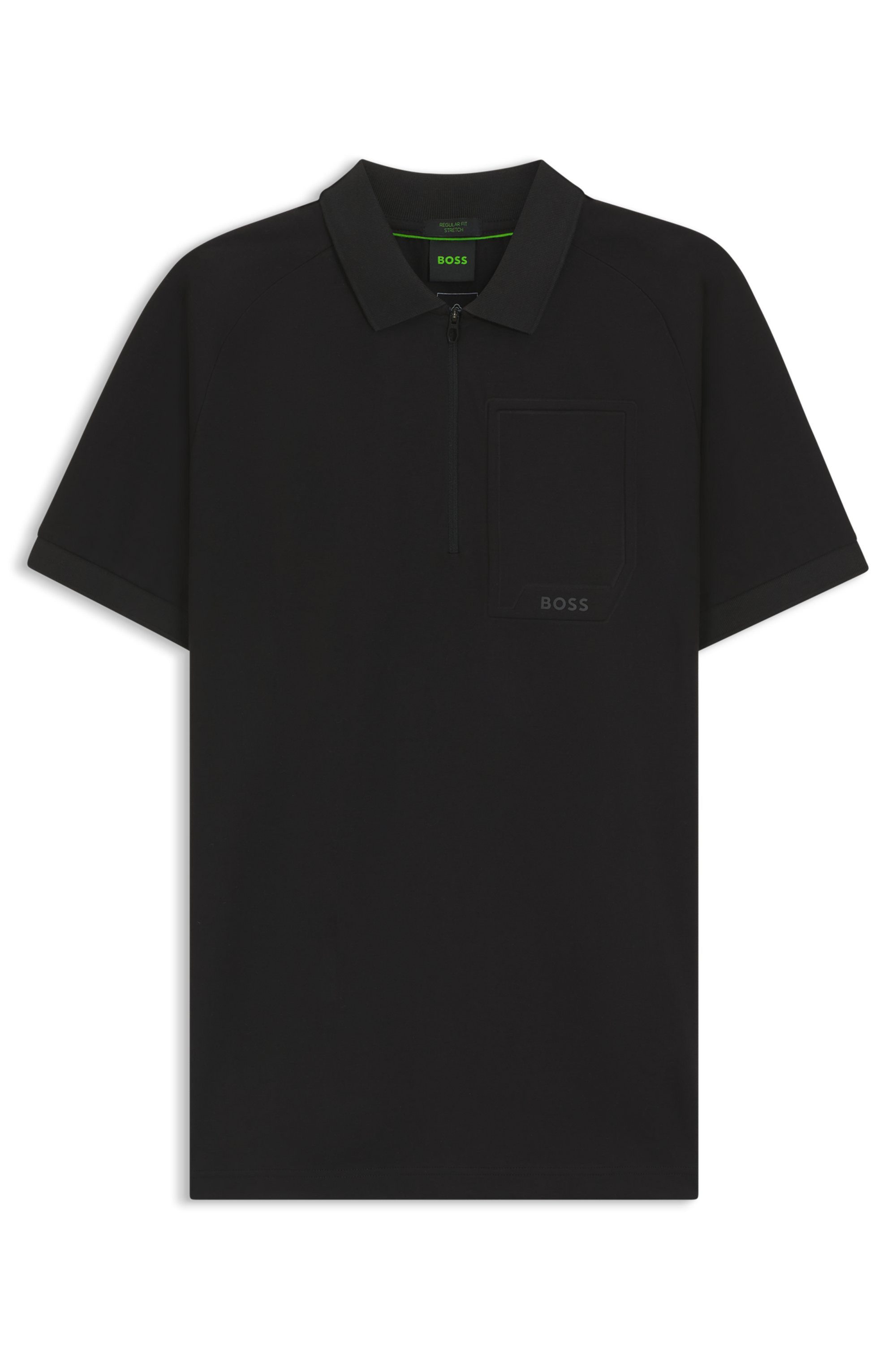 BOSS GREEN Poloshirt Polo Urban Tech met vochtafvoerende en snel drogende eigenschappen