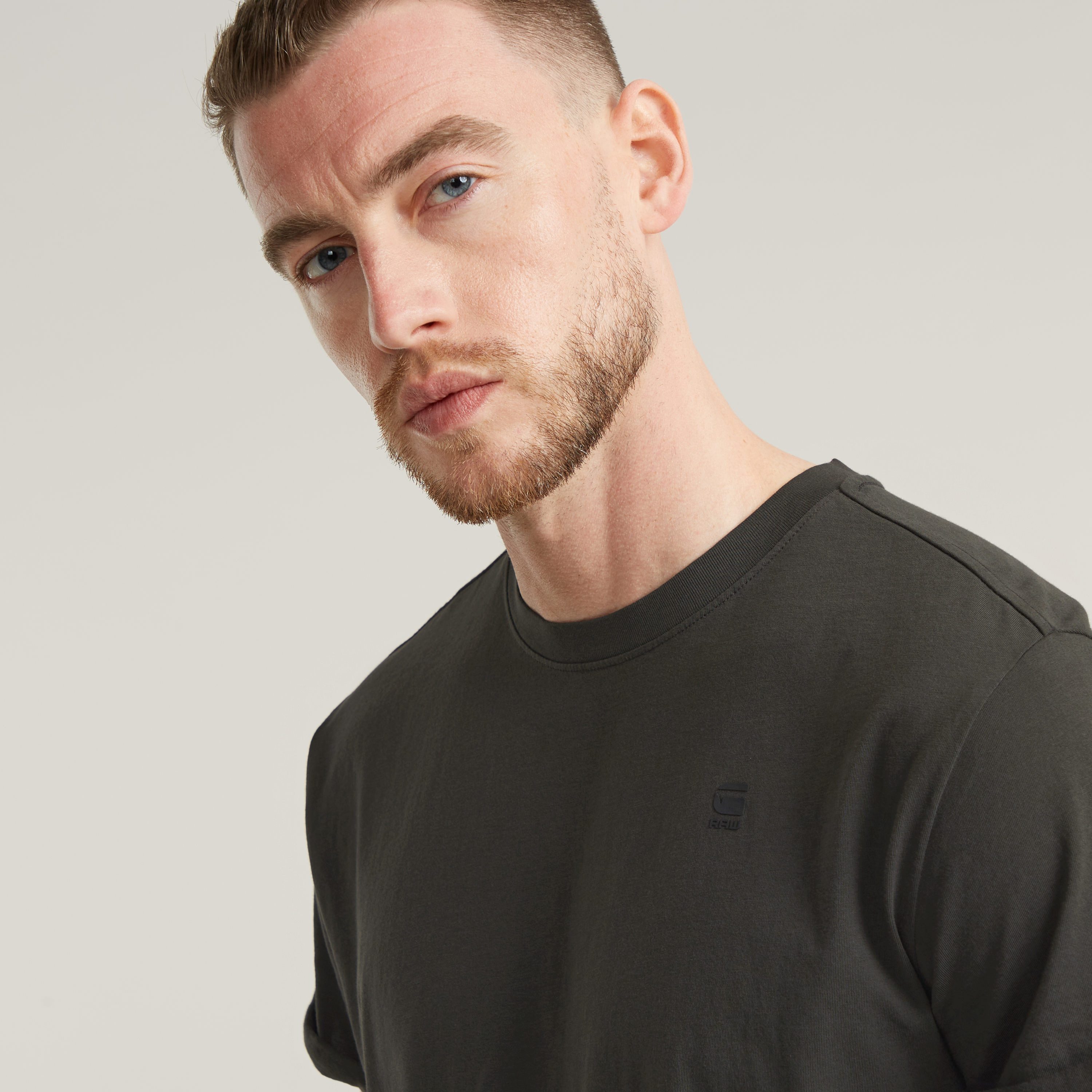 G-Star RAW T-shirt Lash met kleine logo stitching