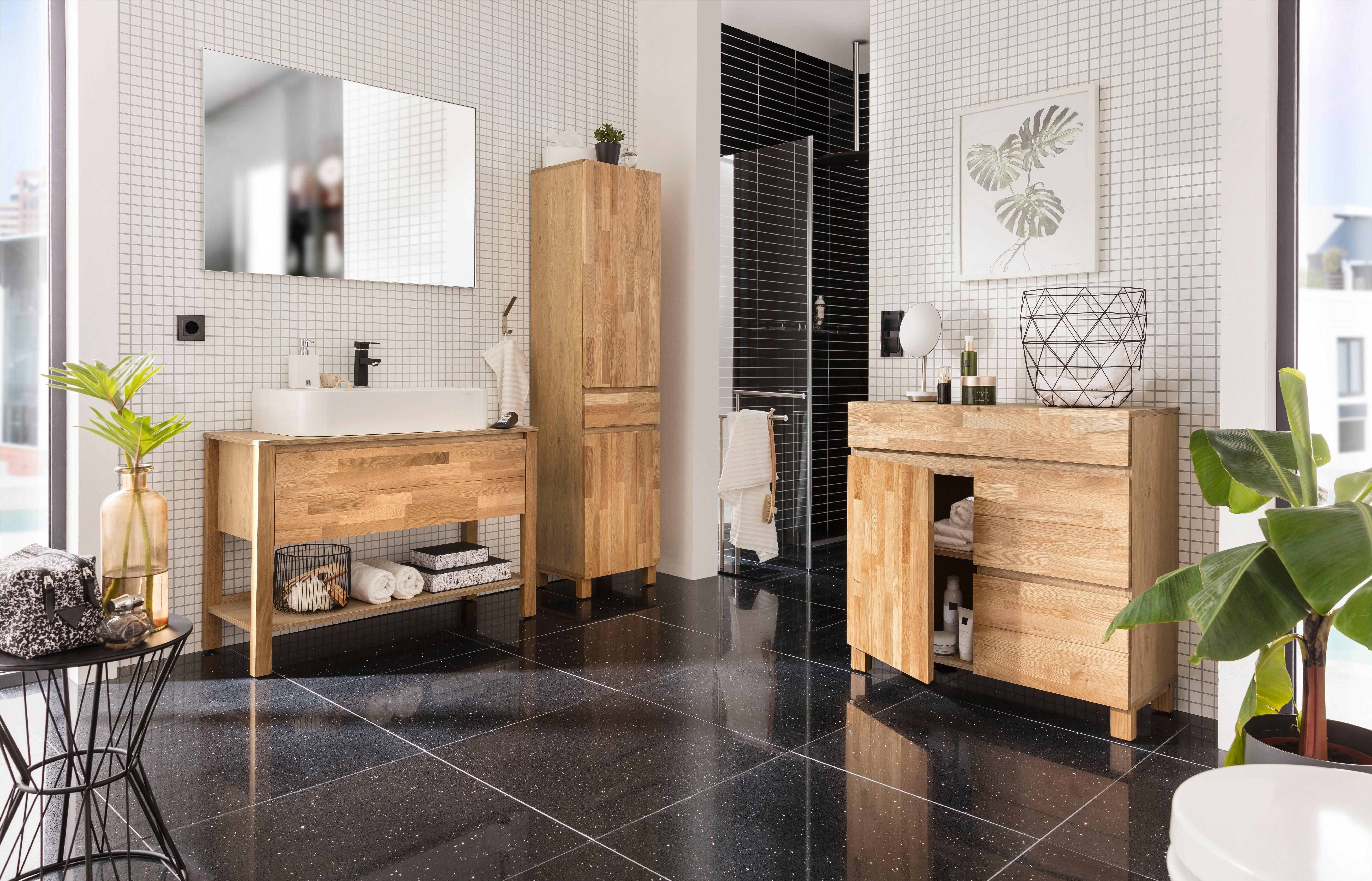 Home affaire Wastafelonderkast Kaika Breedte 100 cm