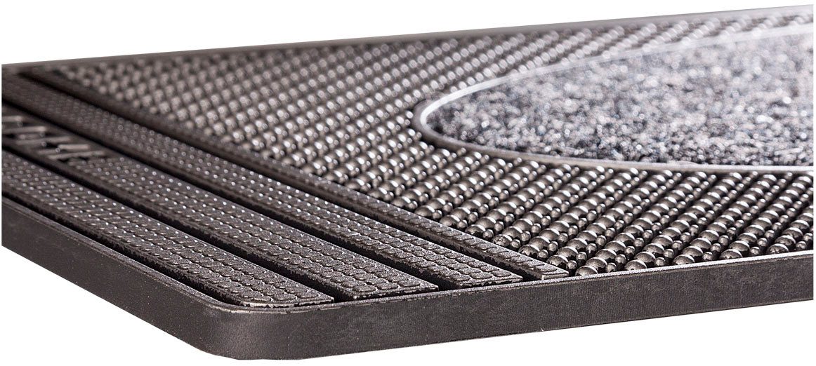 Home2Fashion Mat CenterClean smalle inloopmat, slijtvast, geschikt voor binnen en buiten