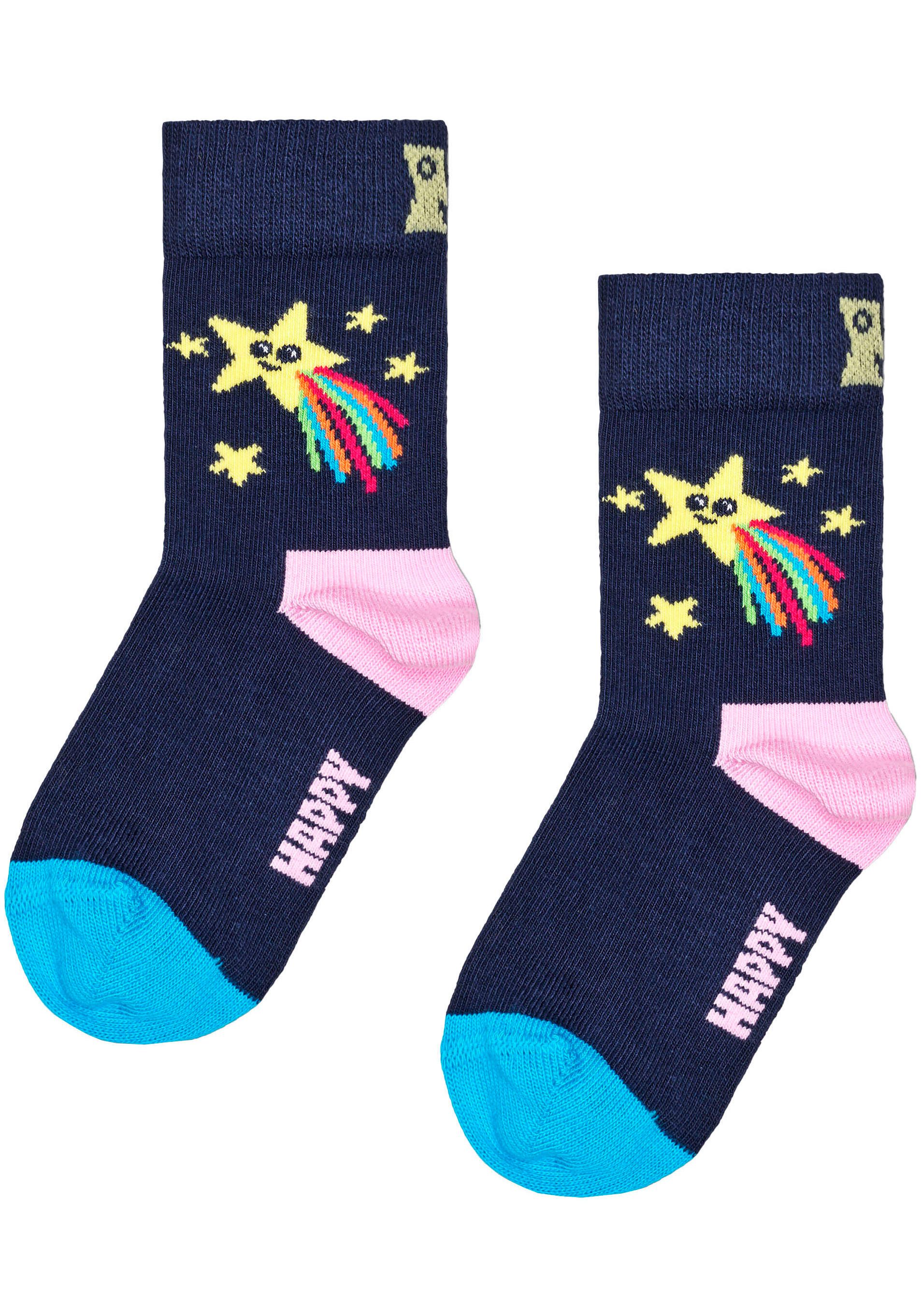 Happy Socks Sokken Shooting star (Set van 2)