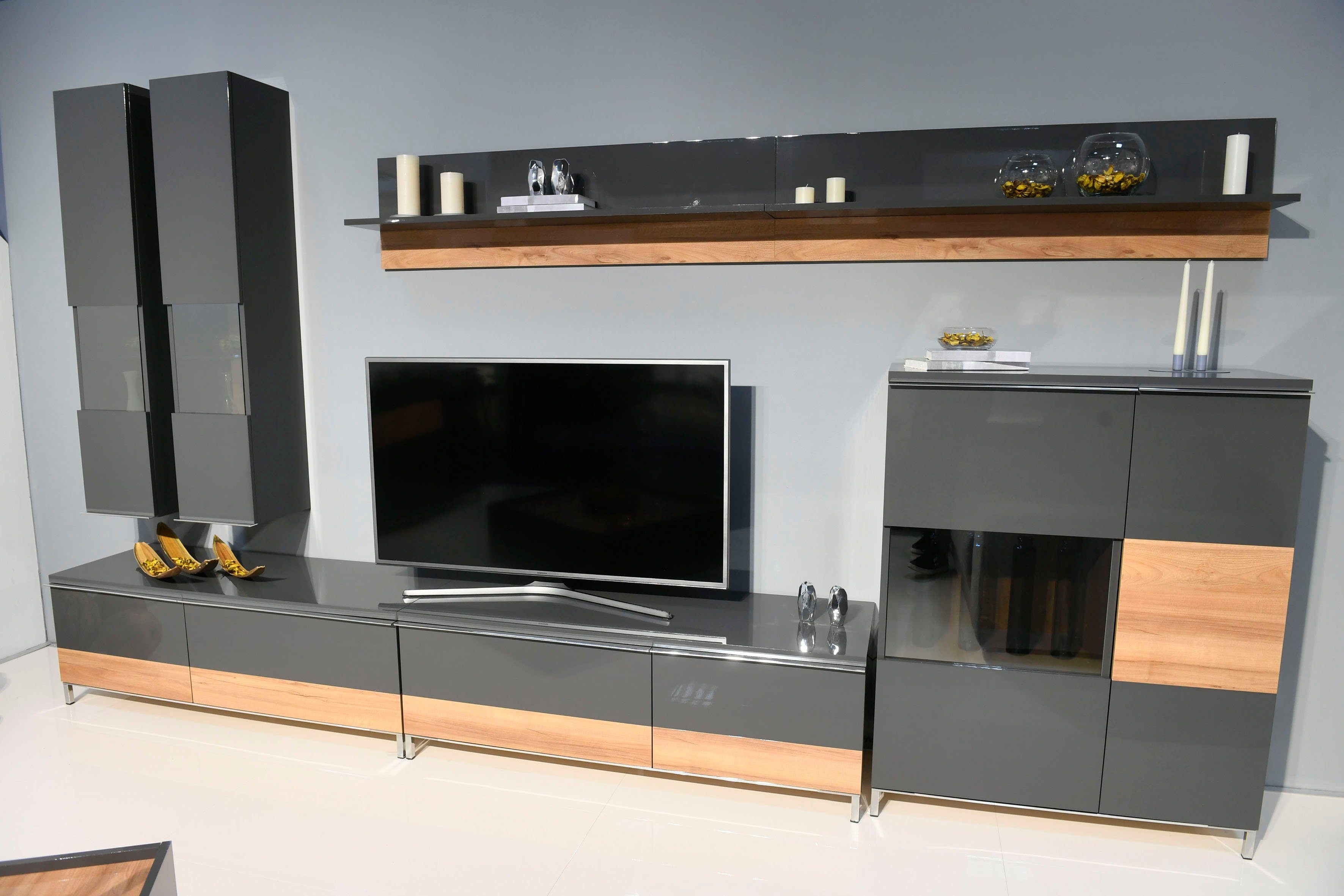 Places of Style Tv-meubel Onyx Kast met soft-close functie, in twee breedtes, tv-tafel