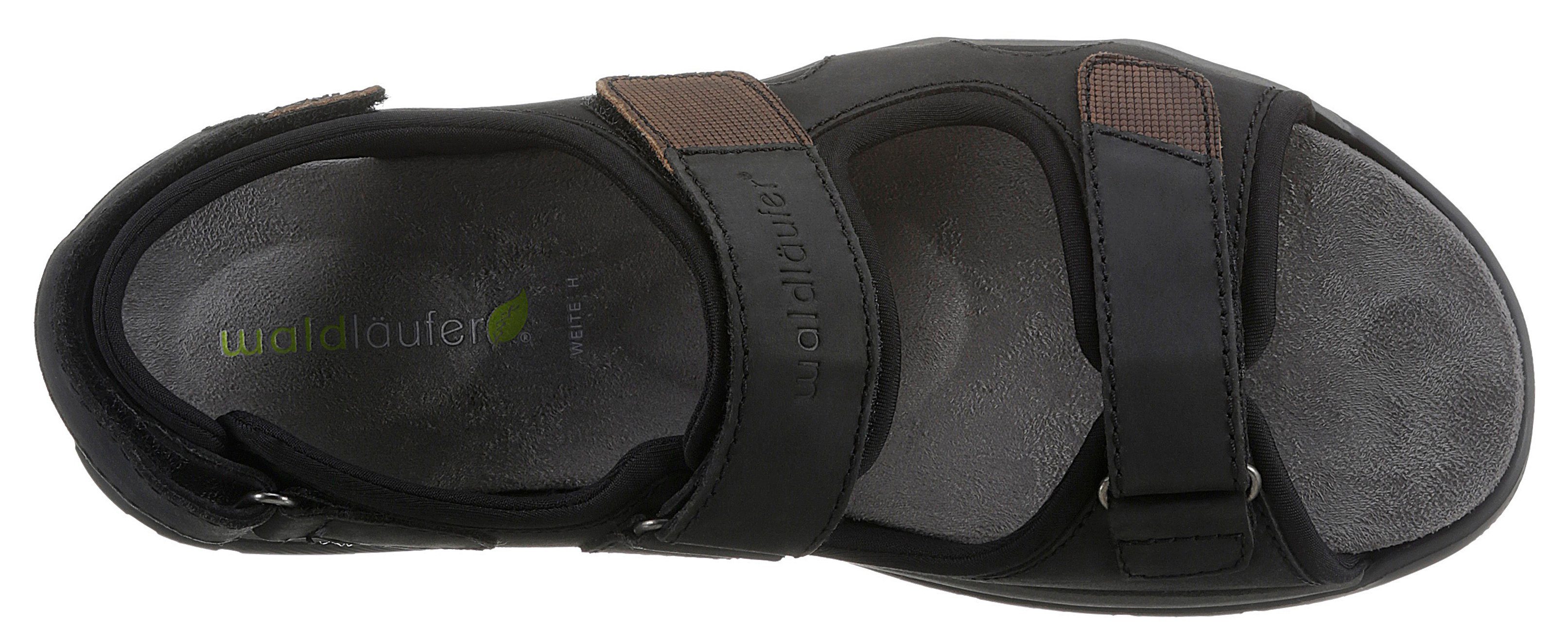 Waldläufer Sandalen H-Taro , zomerschoen, klittenbandschoen, vrijetijdssandaal, met profielzool, h-breedte
