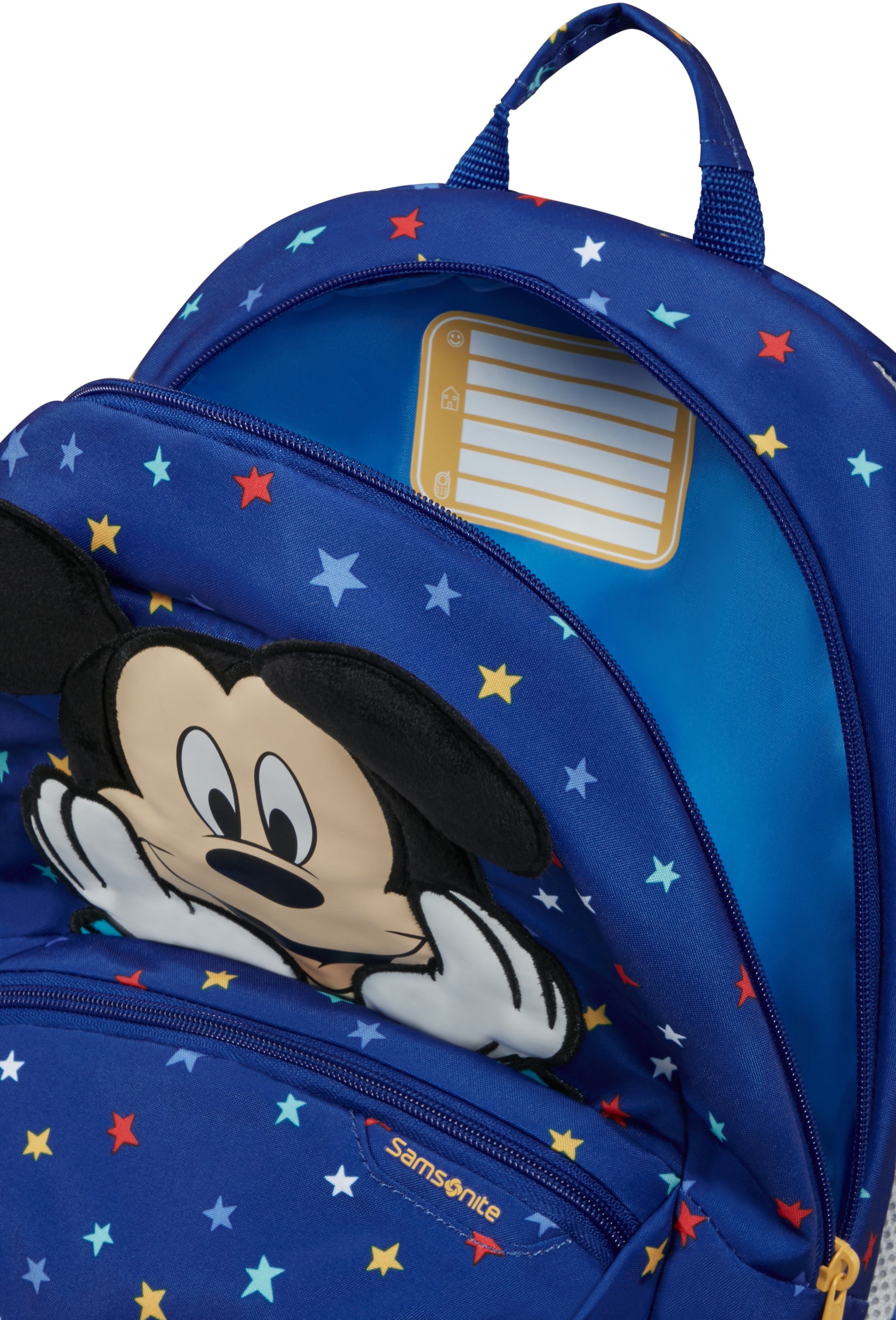 Samsonite Kinderrugzak Disney Ultimate 2.0 S+ Mickey Stars Kindertuin rugzak kinder vrijetijds rugzak kinder-backpack