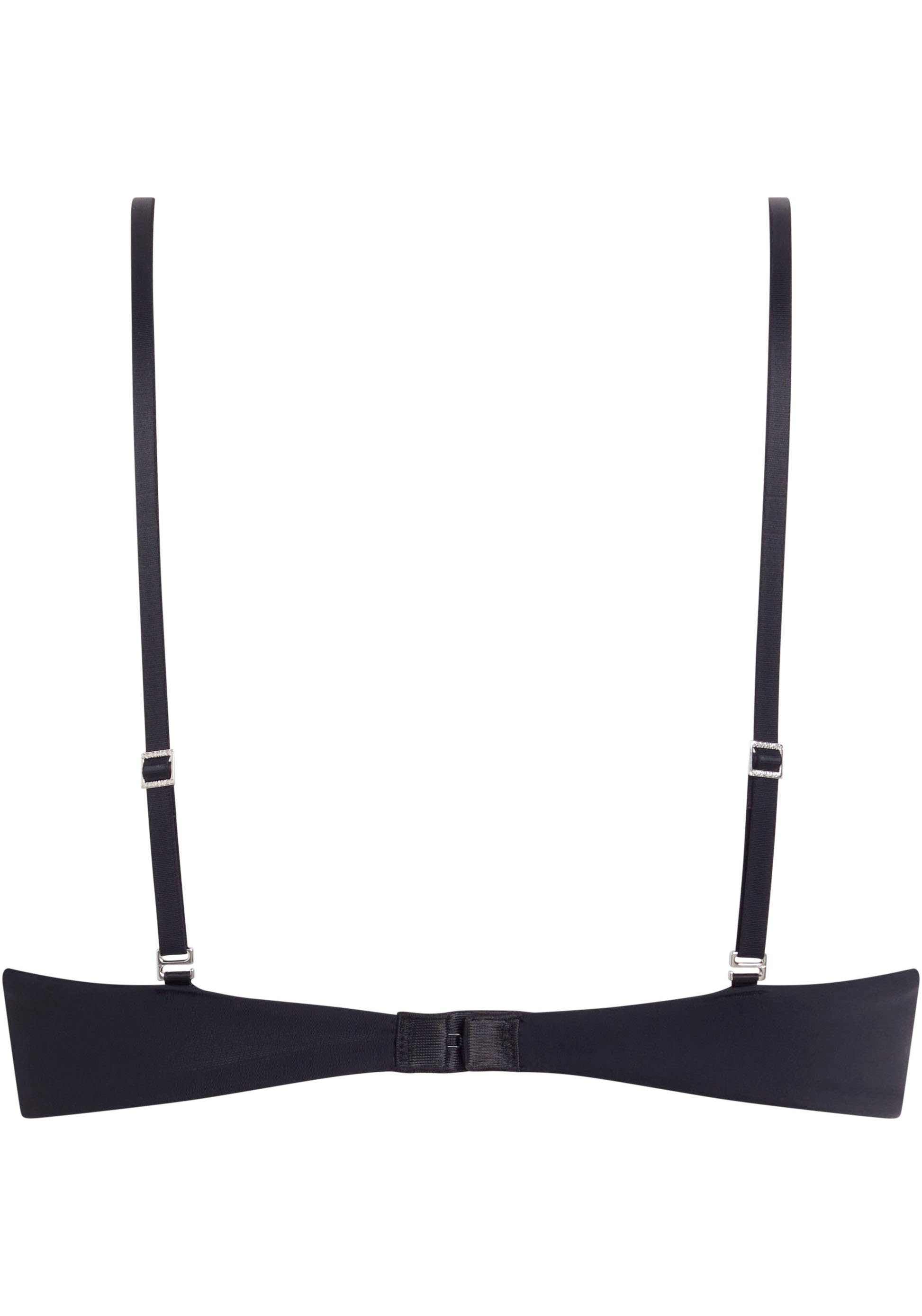 Calvin Klein Beugelloze-bh LIGHTLY LINED DEMI met verstelbare schouderbanden