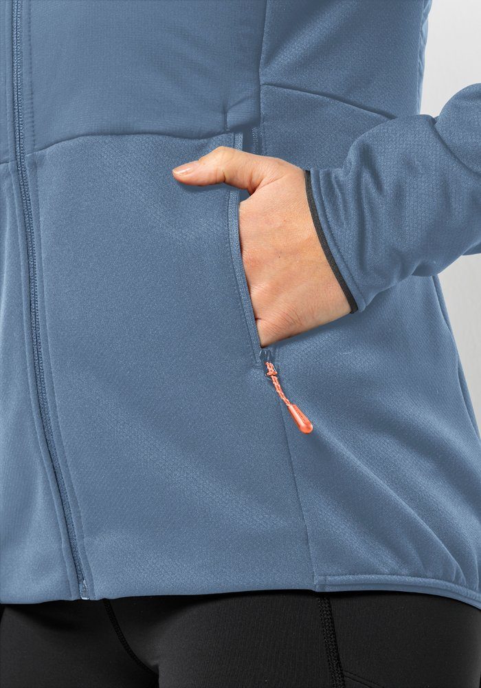 Jack Wolfskin Fleecejack met capuchon ALPGRAT PRO INS FZ W