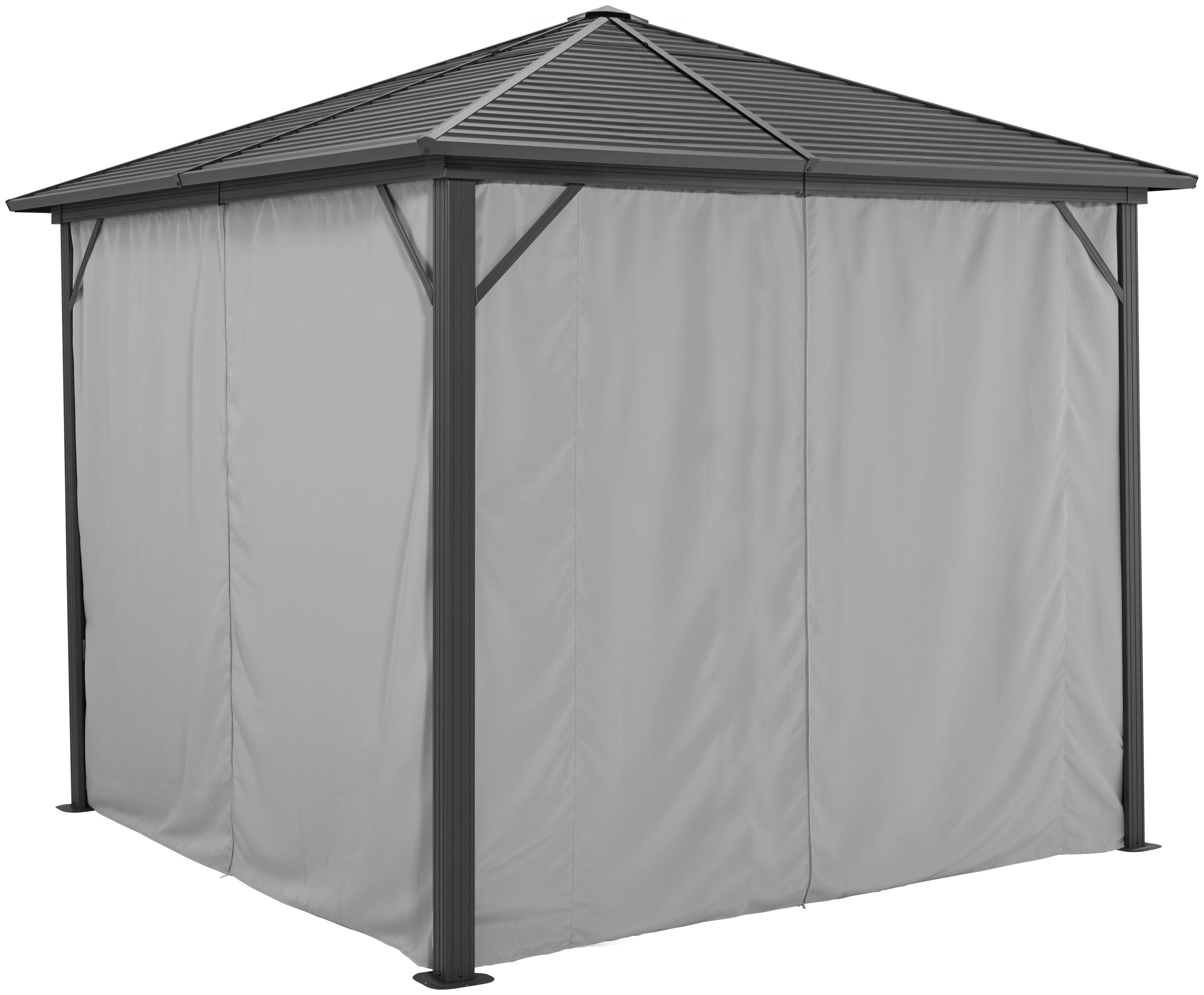 KONIFERA Zij-element partytent Barbados (set)