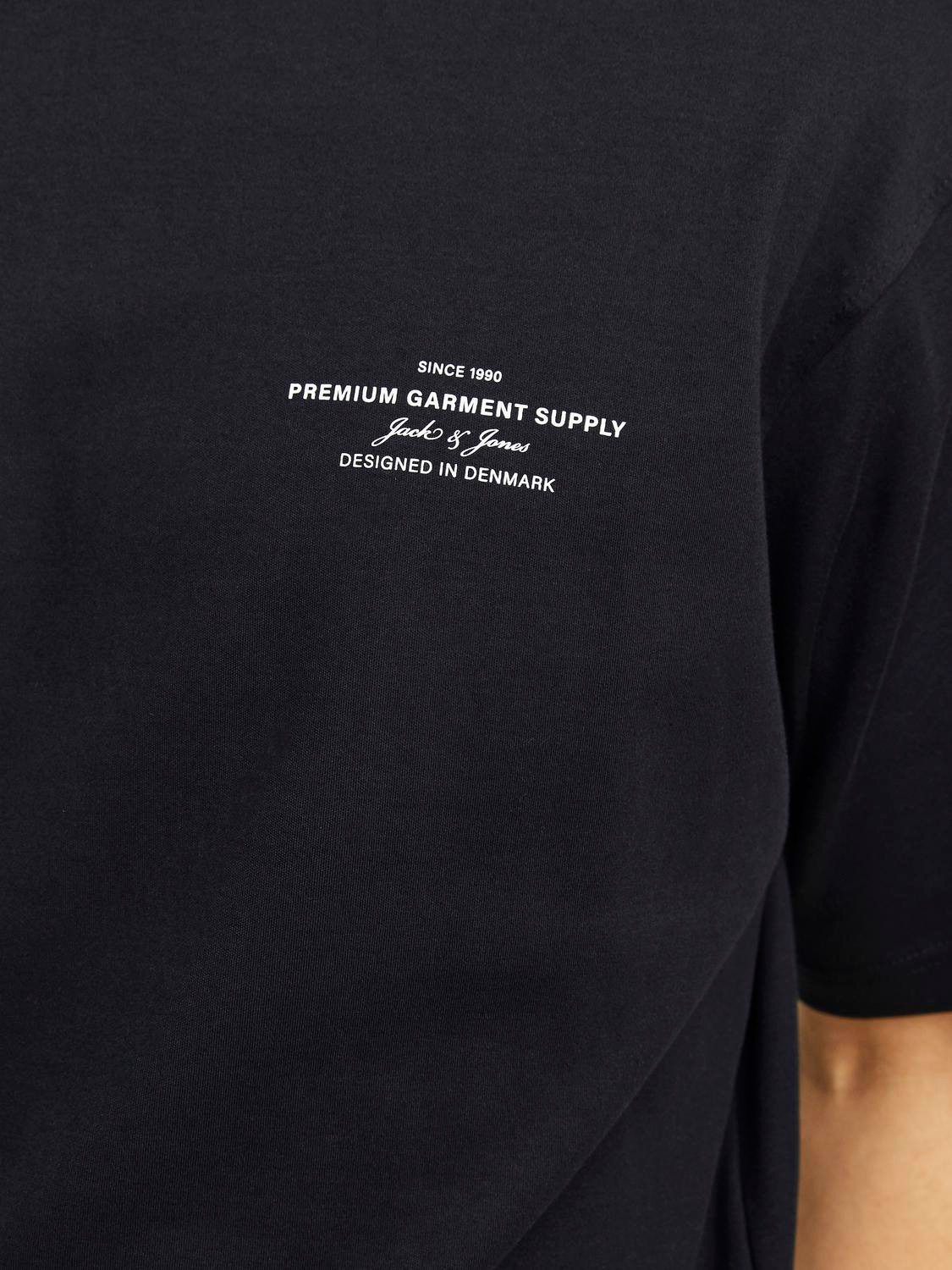 Jack & Jones Shirt met ronde hals JPRBLACHAD BRANDING SS CREW NECK TEE SN