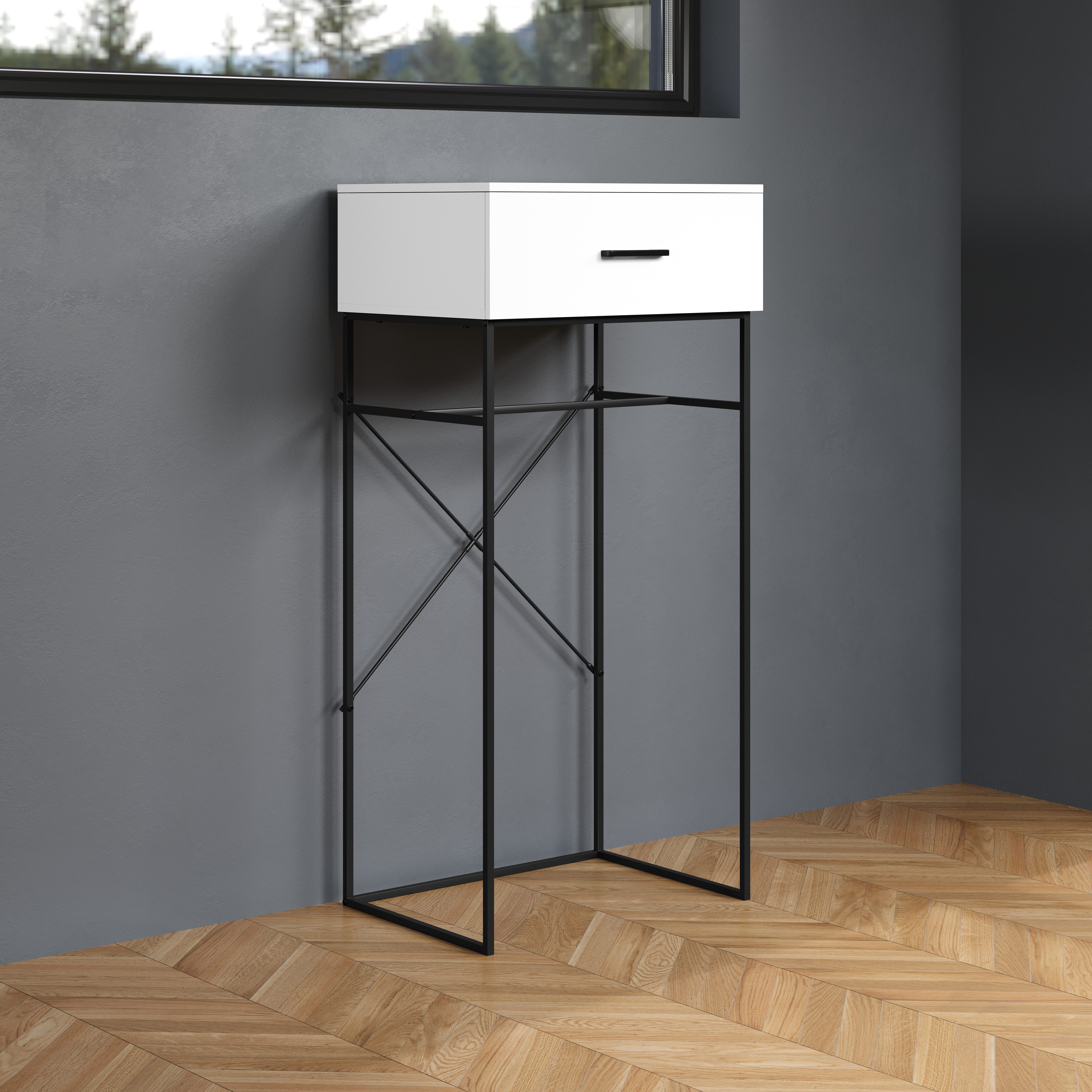 INOSIGN Bijzettafel Sterling Console tafel met lade en geïntegreerde ophangbeugel - 60/48/132 cm (1 stuk)