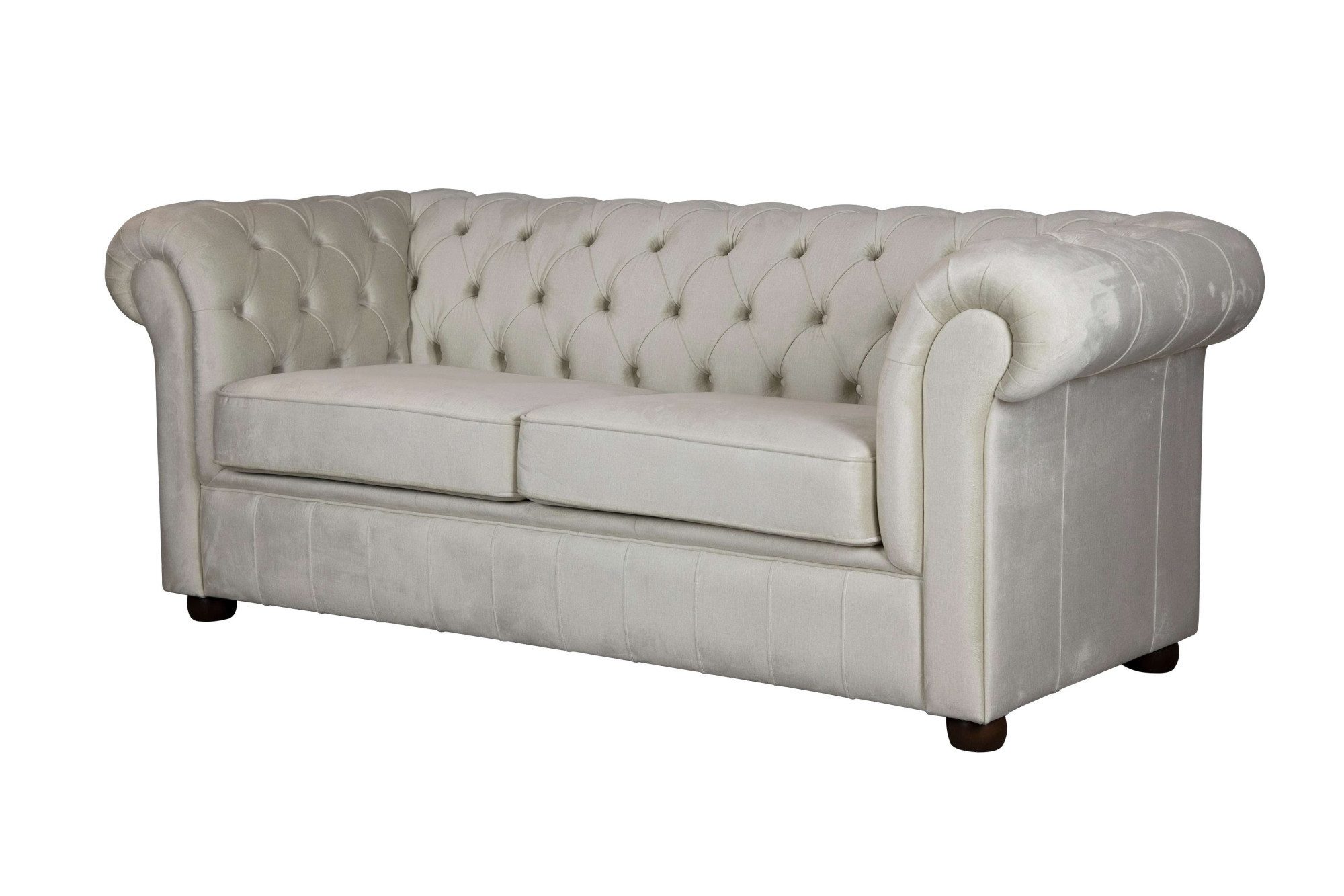 Home affaire 3-zitsbank CHARENTE, optionele slaapbank, Chesterfield-sofa, bedfunctie met edele knoopbevestiging en typische armleuningen, b/d/h 198/89/74 cm
