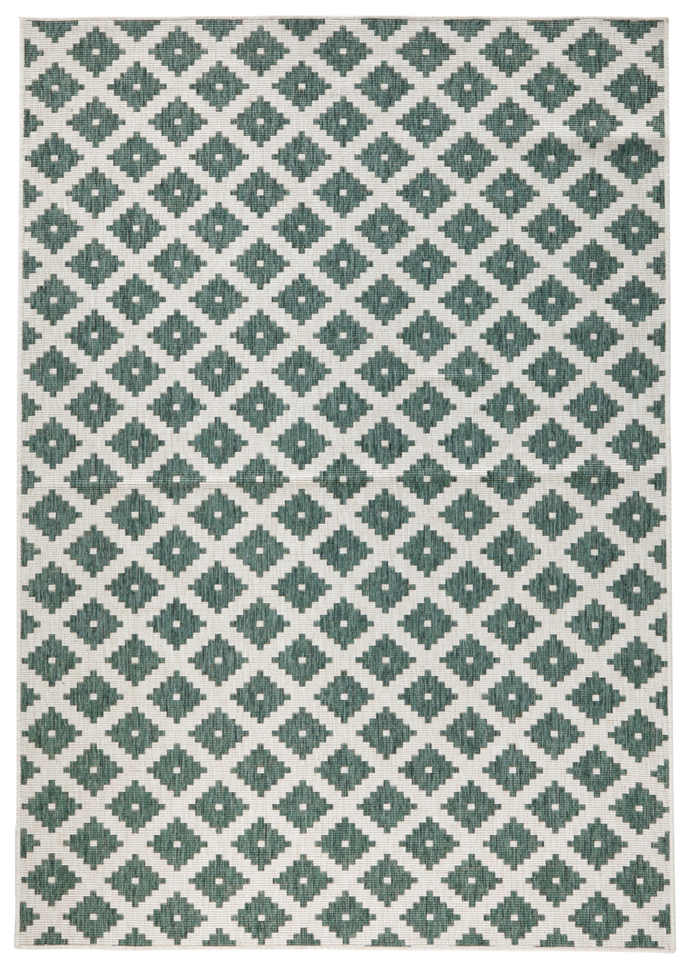 NORTHRUGS Vloerkleed Nizza omkeerbaar tapijt Binnen- en buitengebruik, weerbestendig, balkon, loper, woonkamer, waterbestendig