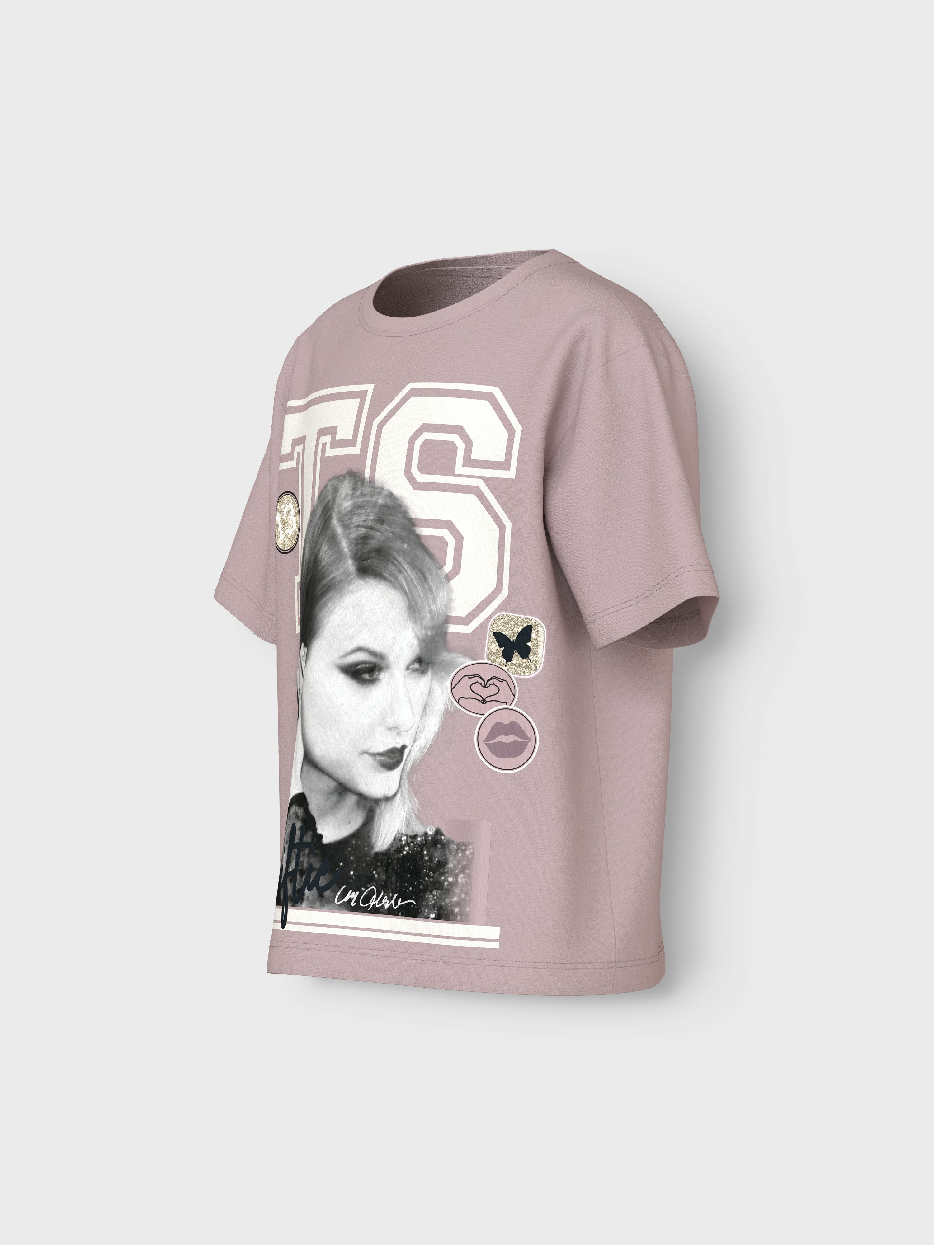 Name It T-shirt NFKDUSAN TSWIFT SS NREG TOP BOX NOOS SKY