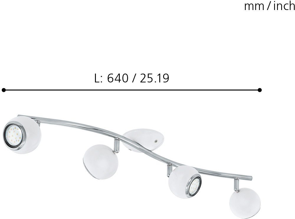 EGLO Ledplafondspots BIMEDA Led-plafondlamp