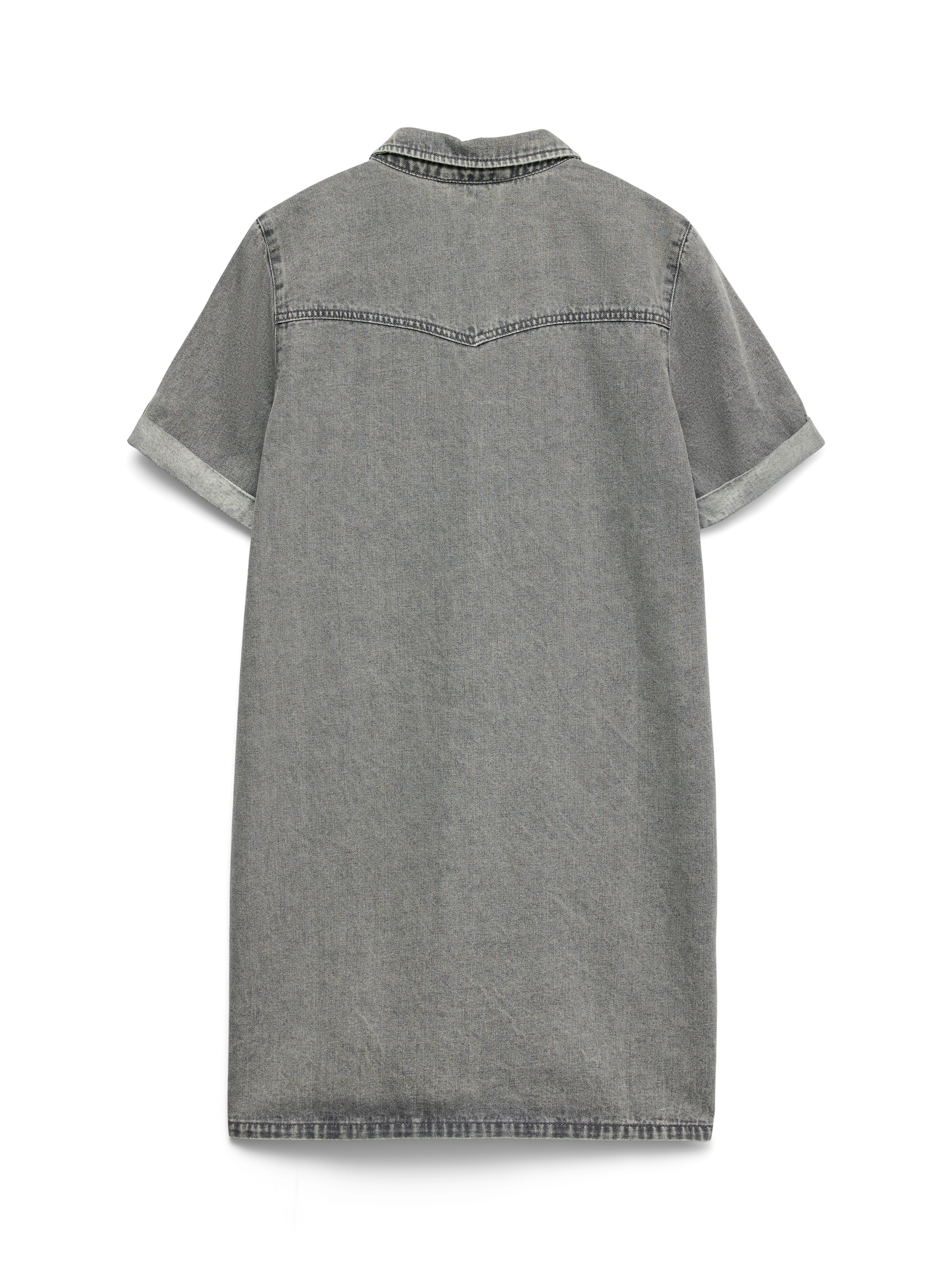 Vero Moda Jeans jurk VMJENNIE SS SHORT DENIM DRESS NOOS