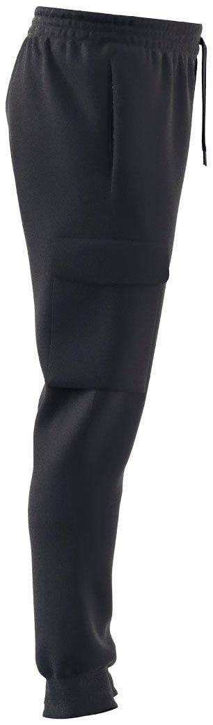 adidas Sportswear Sportbroek ESSENTIALS FLEECE REGULAR TAPERED CARGOBROEK Joggingbroek cargo van zacht fleece-materiaal (1-delig)
