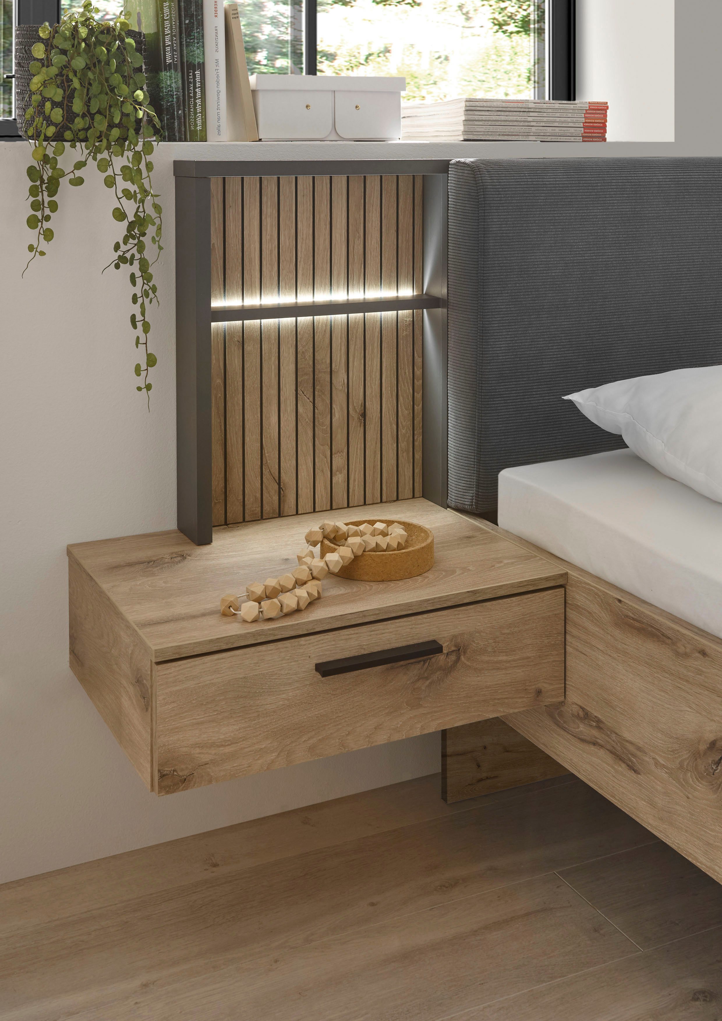 Schlafkontor Ledikant Daria bed met gestoffeerde hoofdeinde