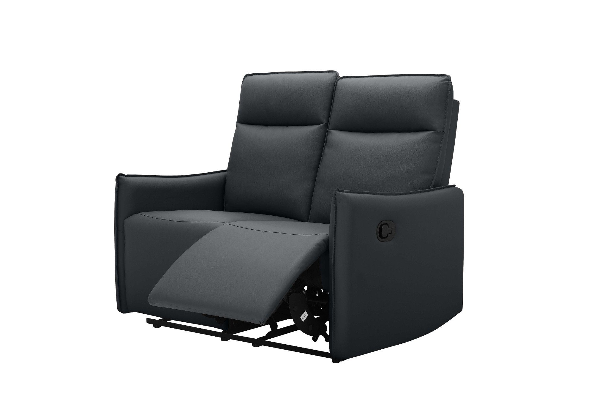 Dorel Home 2-zitsbank Lugo, bioscoopbank met relaxfunctie in kunstleer en geweven stof