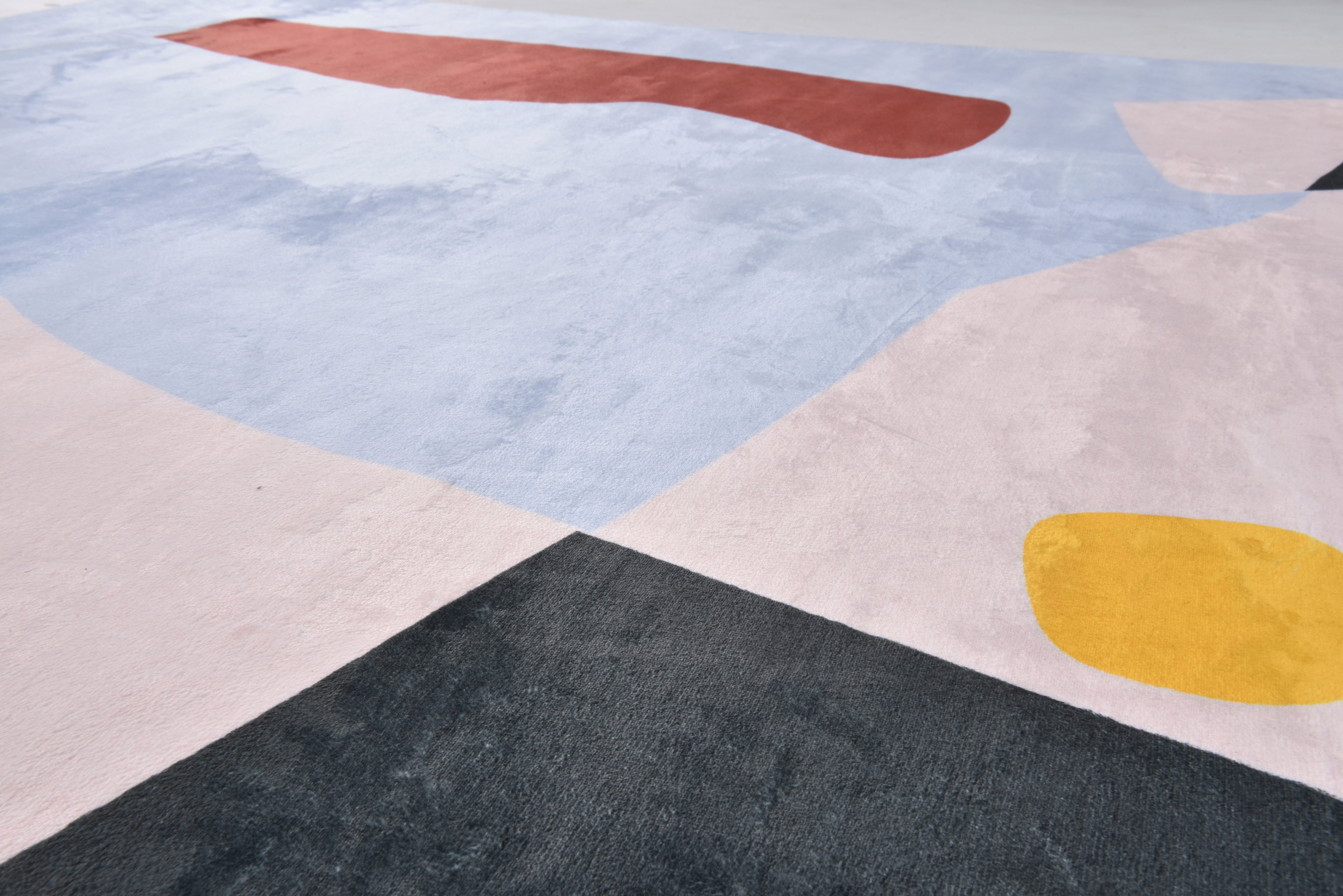 TOM TAILOR HOME Vloerkleed Shapes - ONE Korte pool, gedessineerd, modern design