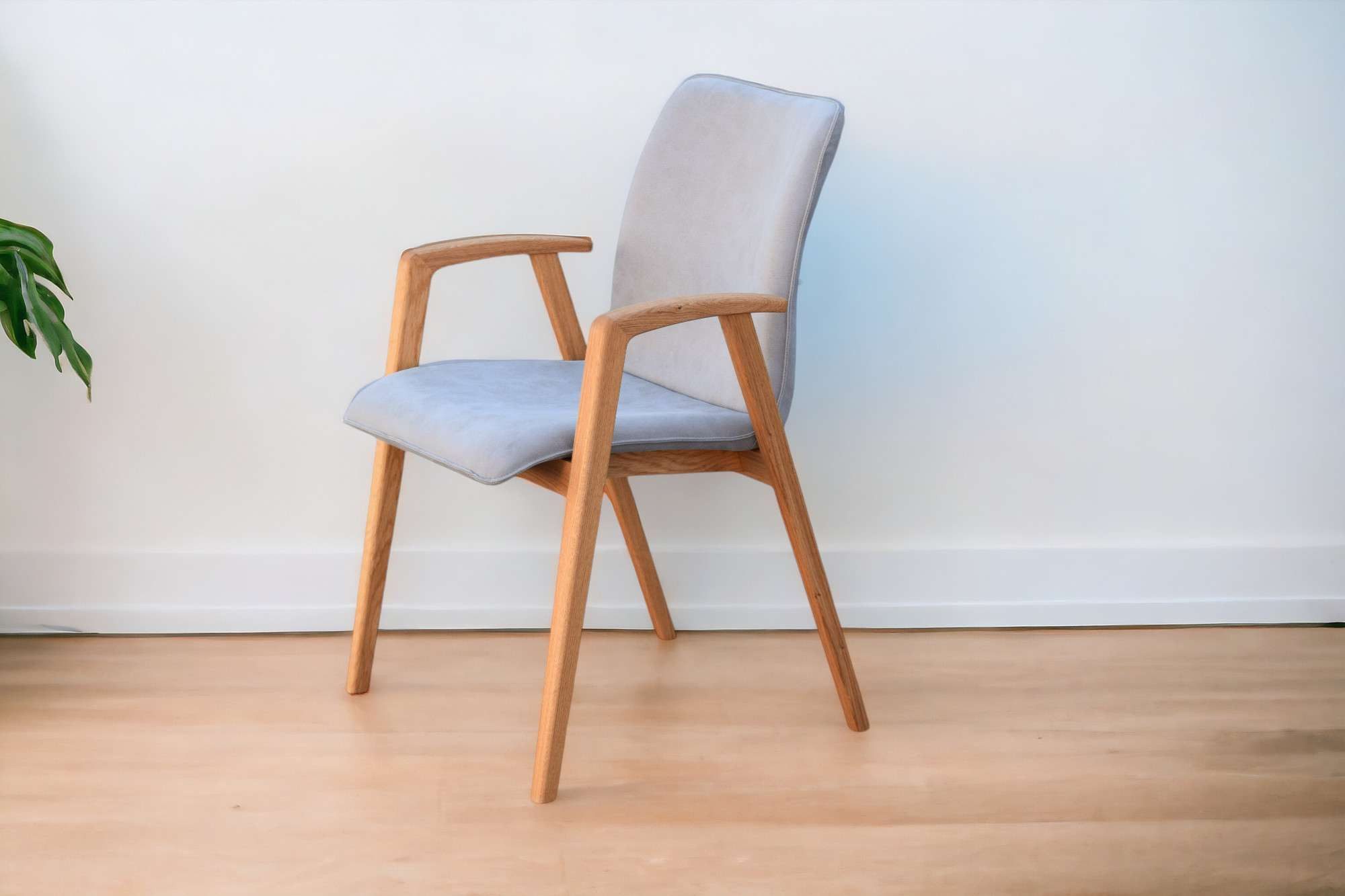 Home affaire Stoel met armleuningen Loreen eetkamerstoel, beklede stoel, designstoel met massief frame, hoogwaardig afgewerkt, armleuningen, stijlvol, comfortabel (set, 2 stuks)