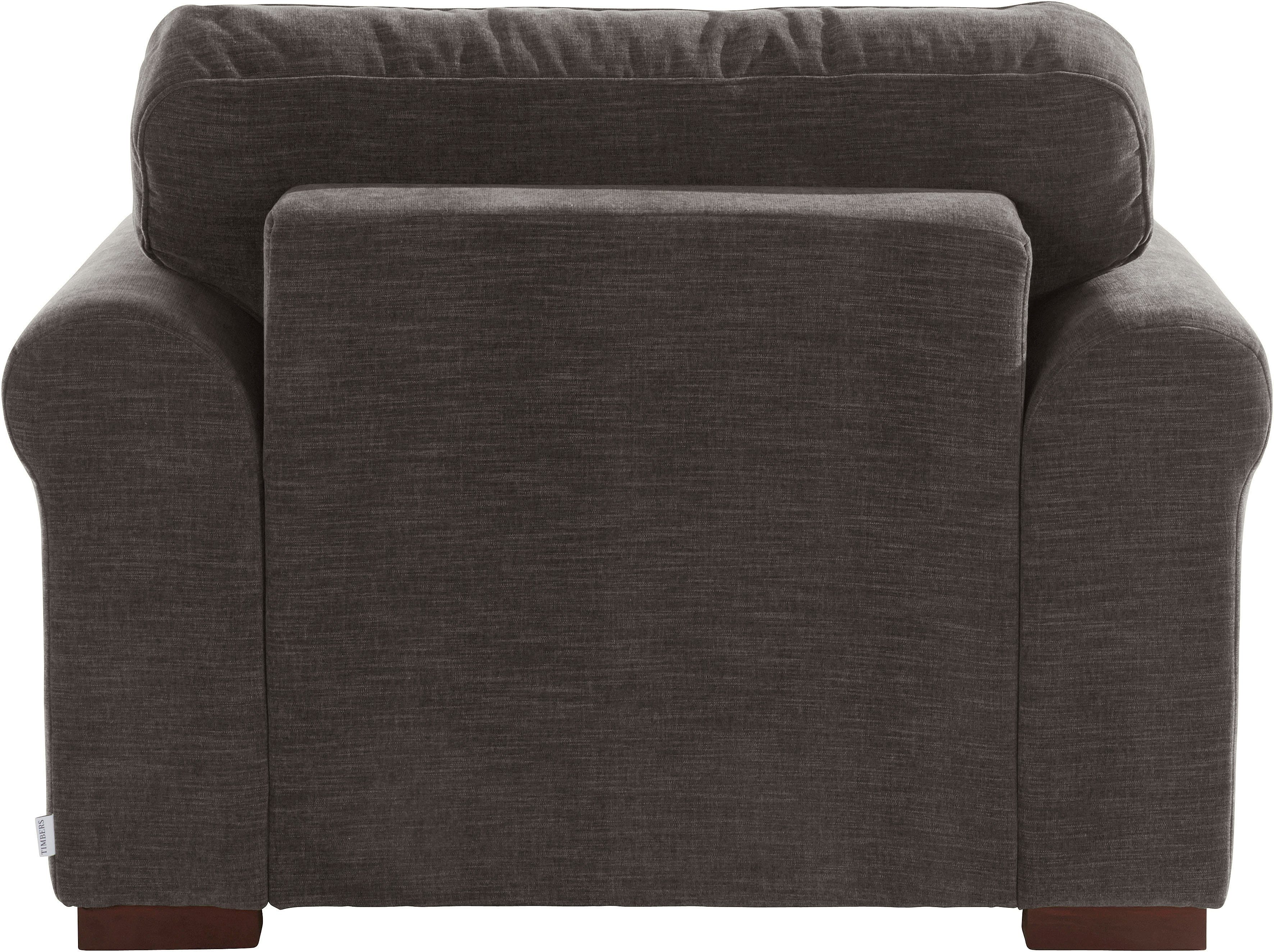 Home affaire Fauteuil Broughton zachte bekleding, passend bij de serie "broughton", in 3 soorten bekleding