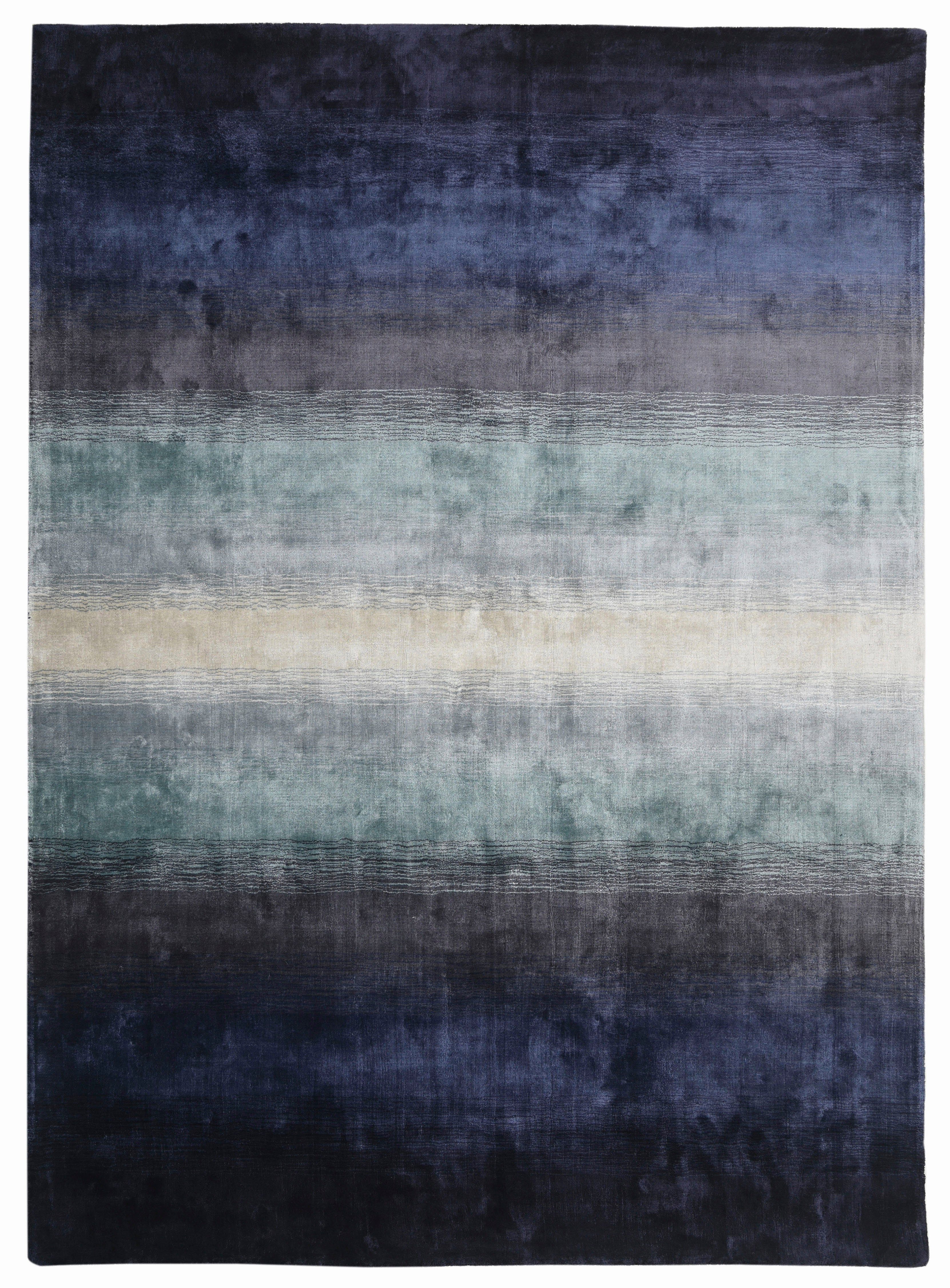 Home affaire Vloerkleed Katalin, met de hand geweven, vloerkleden van 100% viscose, in kleur changerend