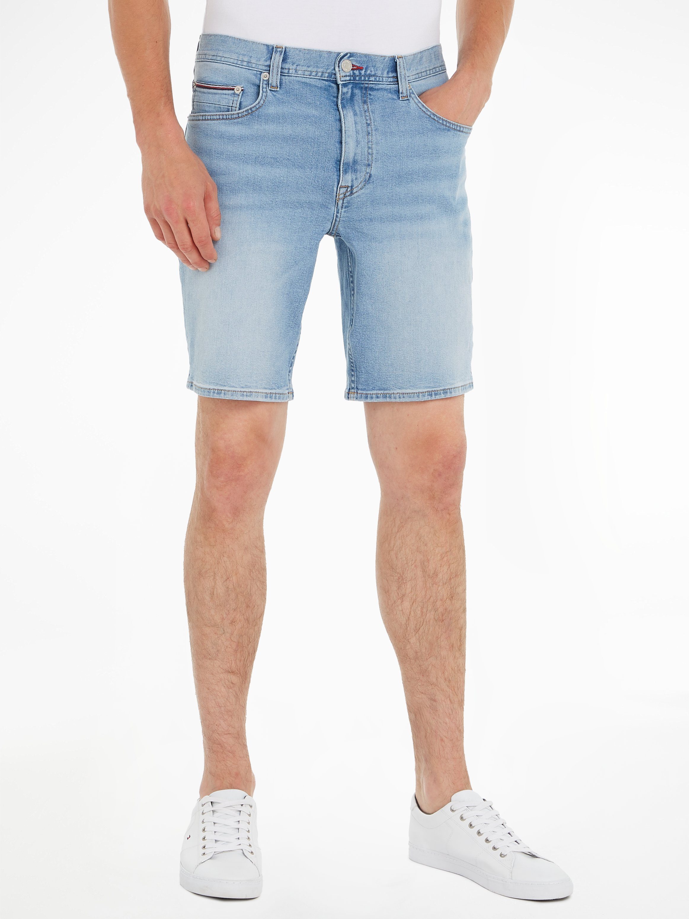 Tommy Hilfiger Korte regular fit jeans in 5-pocketmodel model 'BROOKLYN'