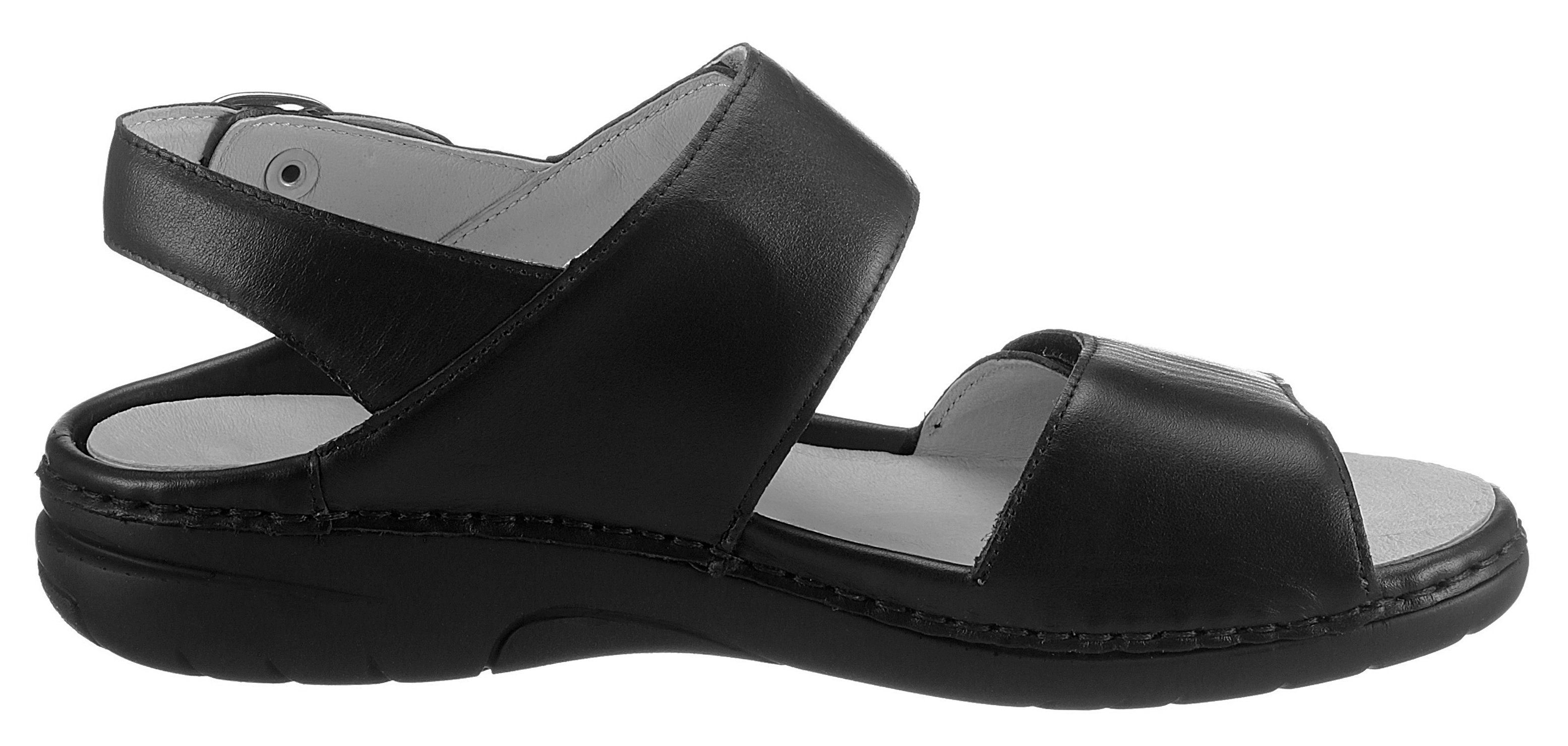 Waldläufer Sandalen GUNNA , zomerschoen, sandaal, sleehak, met klittenband, breedte g = breed