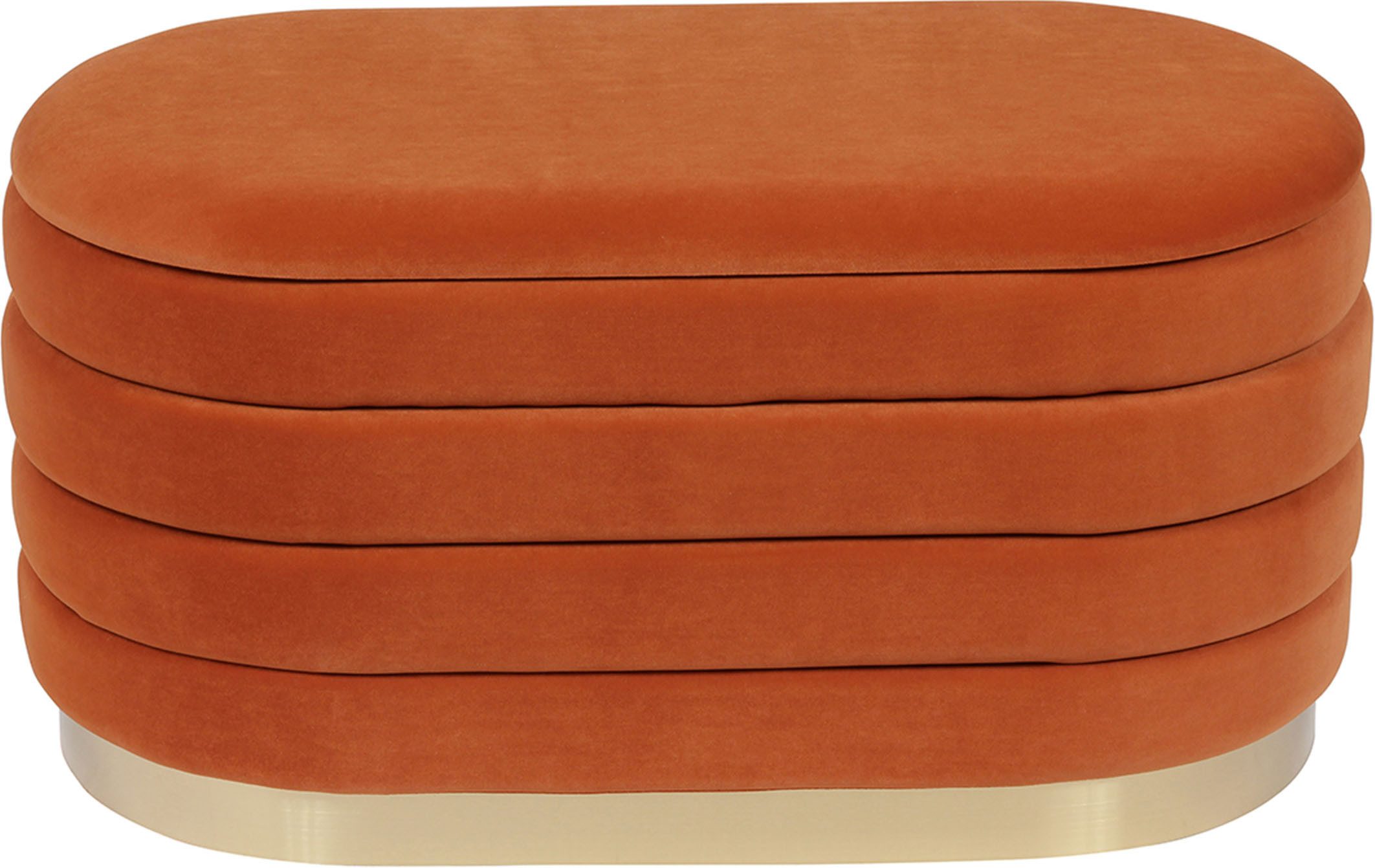 Kayoom Zitbank Adina 125, BESTSELLER!, Elegante uitstraling door goudkleurige basis (1 stuk)