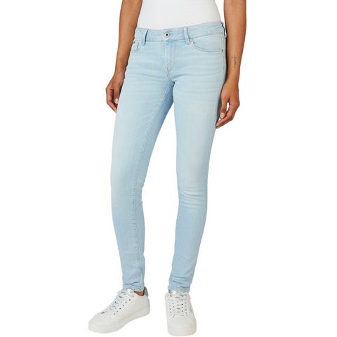 NU 20% KORTING: Pepe Jeans Skinny fit jeans SOHO in 5-pocketsstijl met 1-knoop en stretchaandeel