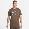 nike runningshirt dri-fit run division running t- shirt grijs