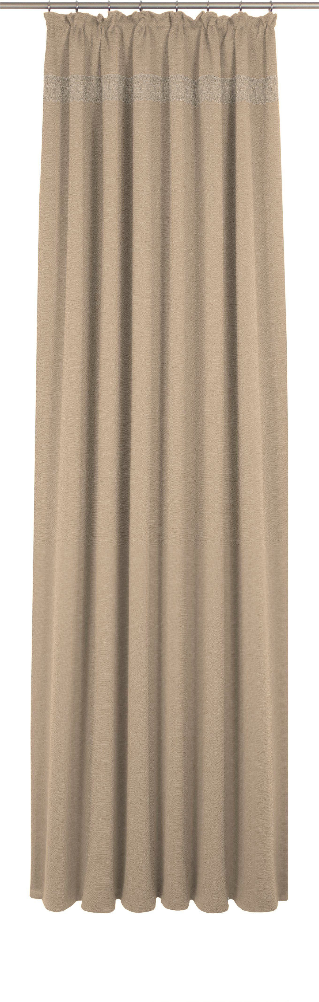 Wirth Gordijn WIESSEE (1 stuk) kant & klaar gordijnen maat 150 cm x 385 cm beige