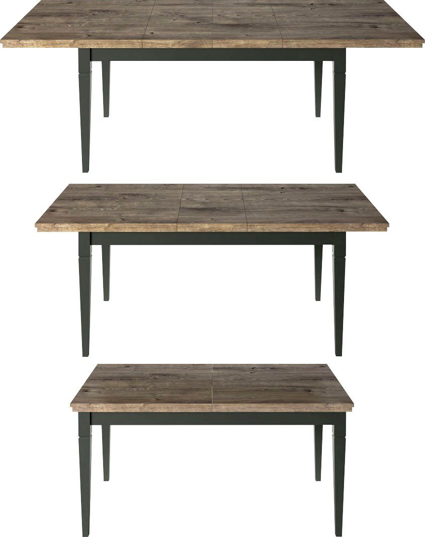 Home affaire Eettafel Evora Breedte 160 cm, uitbreidbaar tot 240 cm