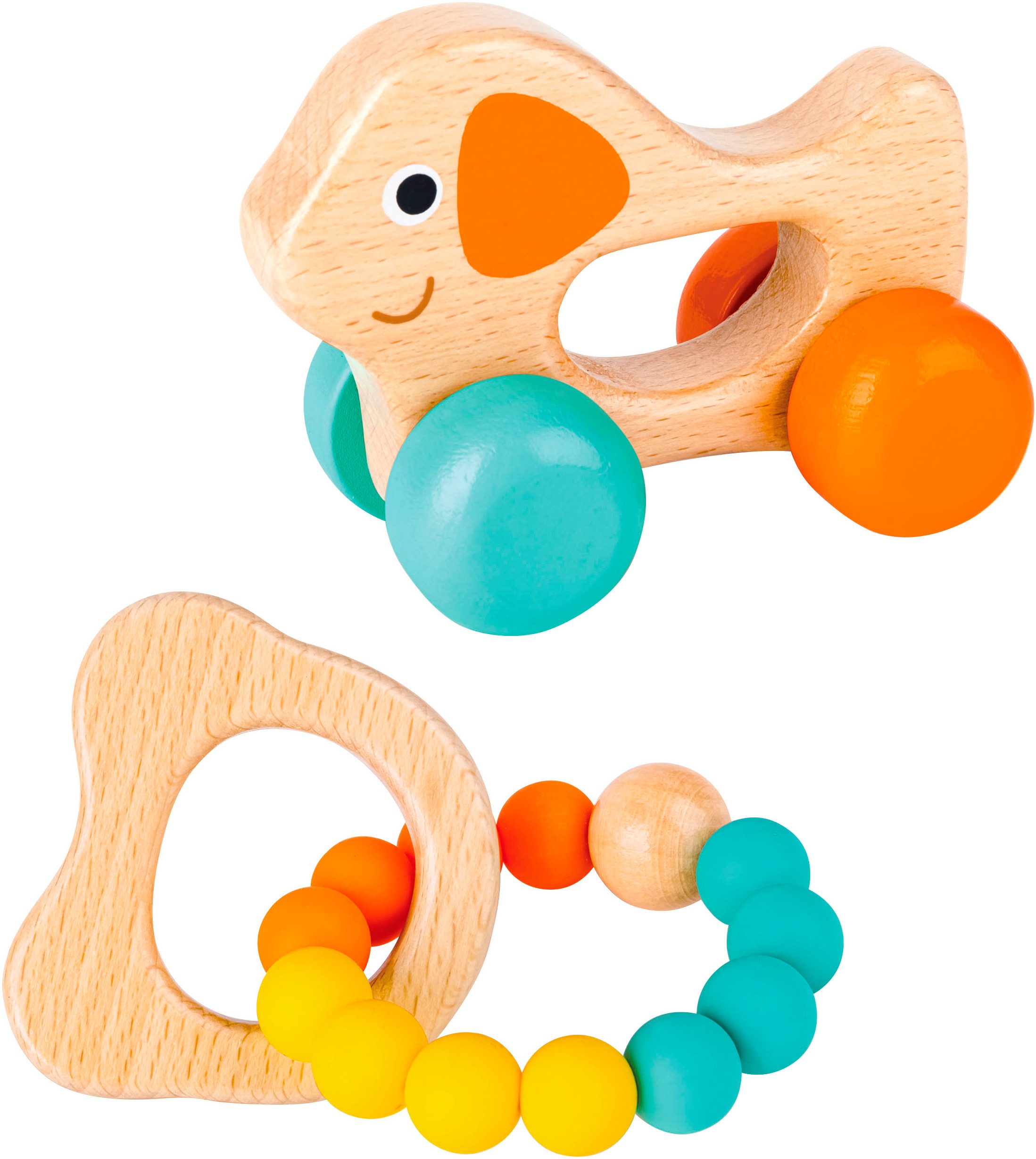 Hape Grijpspeeltje Sensoriek-set, 5-delig