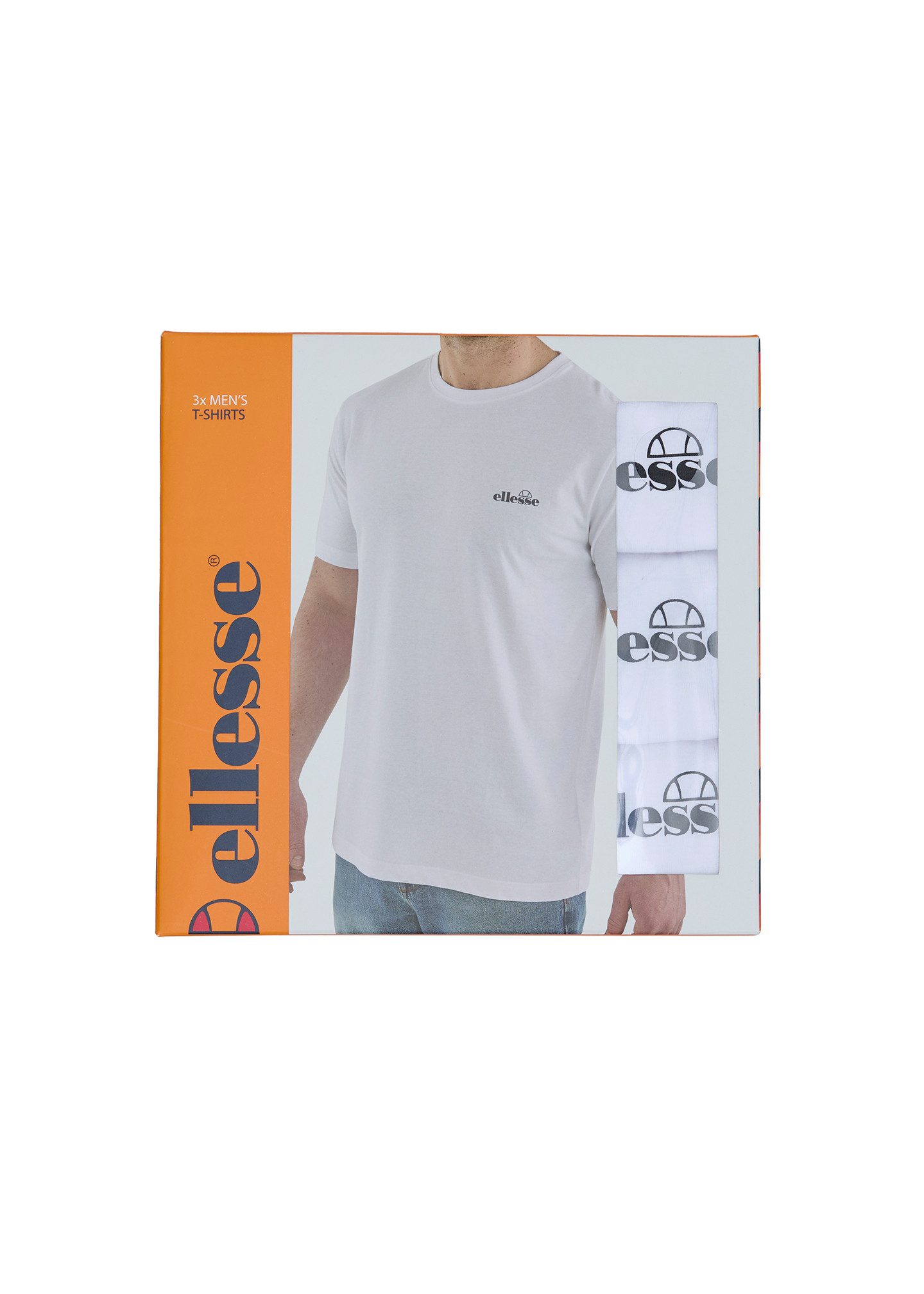 ellesse T-shirt AZZINI TEE (3 PACK) (set, 3-delig)