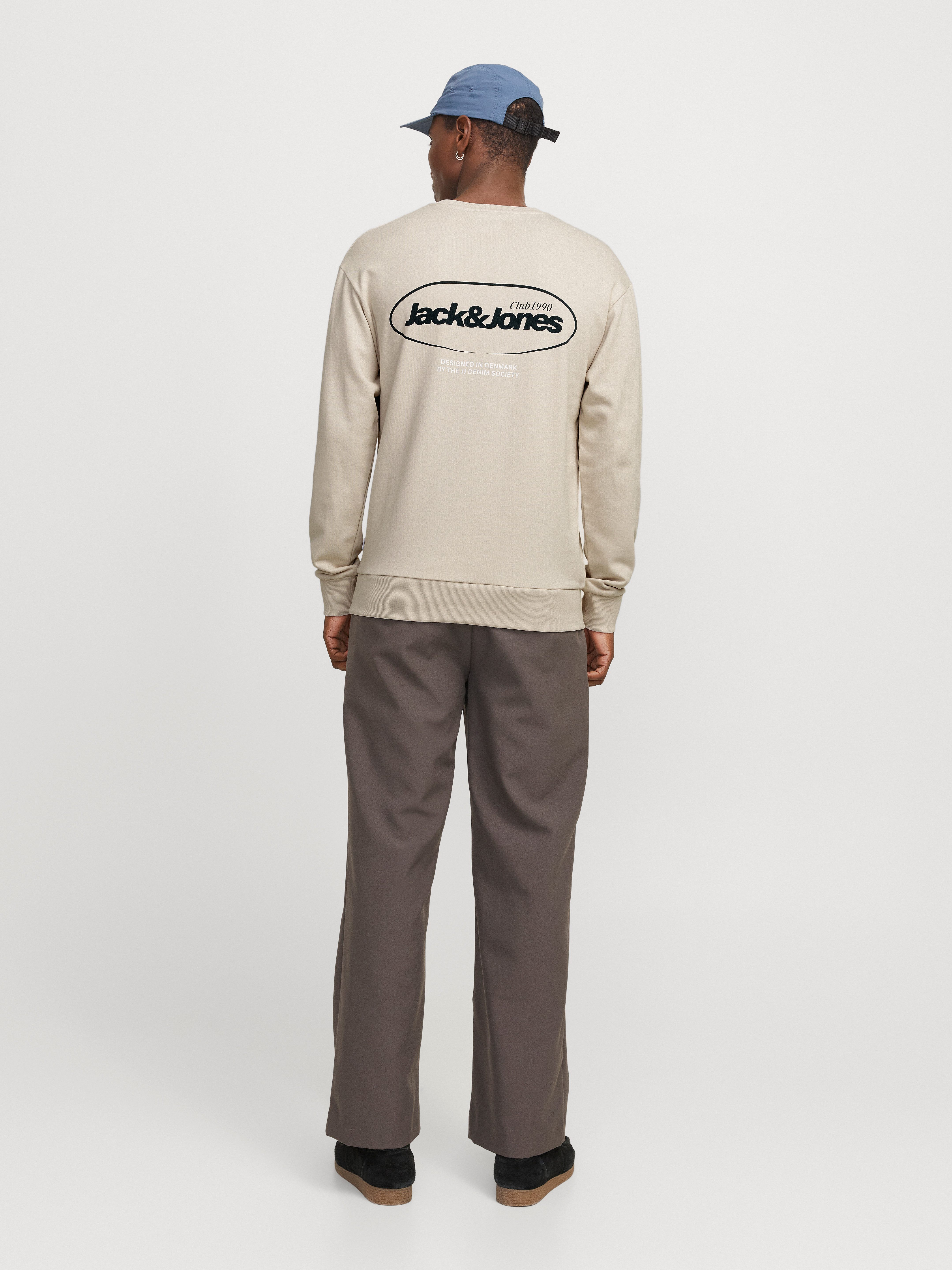 Jack & Jones Sweatshirt JJEBRADLEY GRAPHIC SWEAT CREW NOOS