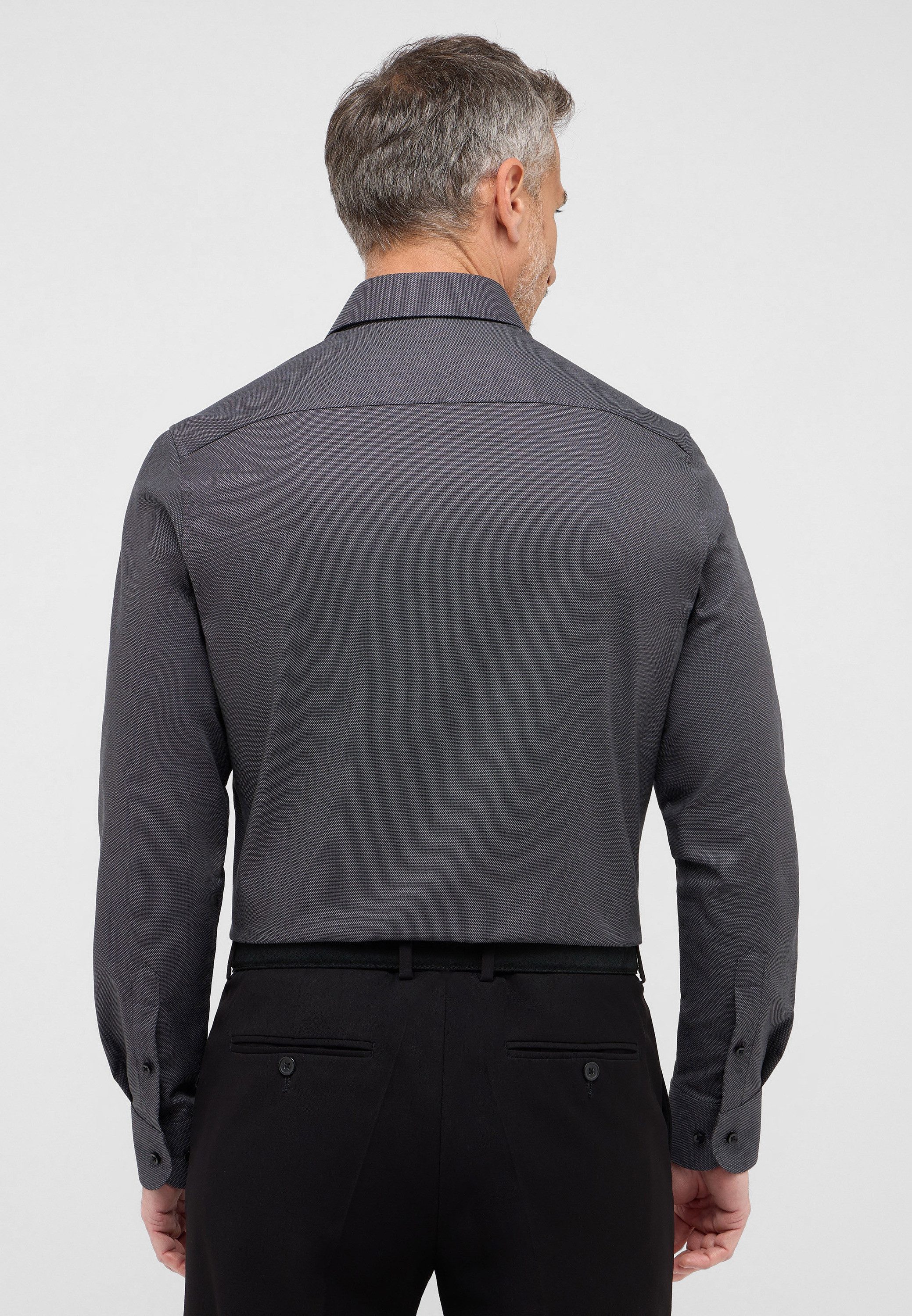 Eterna Overhemd met lange mouwen Slim fit NON IRON (strijkvrij)