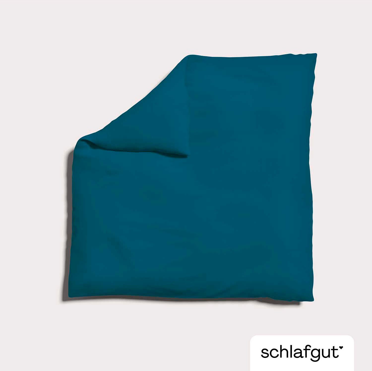 Schlafgut Dekbedovertrek Woven Satin bijzonder dicht geweven, mix & match: bijpassende kussenhoes verkrijgbaar (1 stuk)