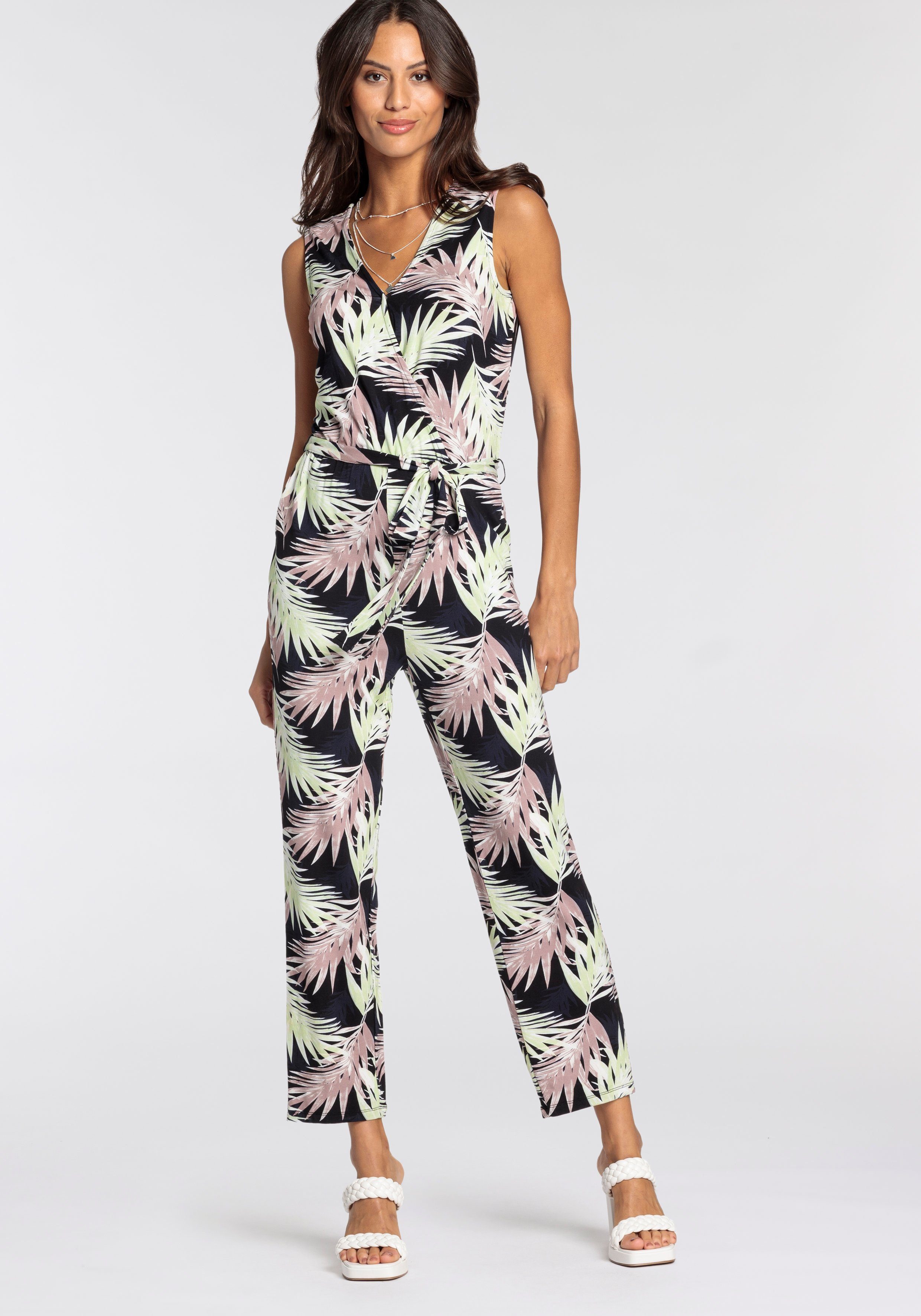 Laura Scott Jumpsuit met een bindceintuur