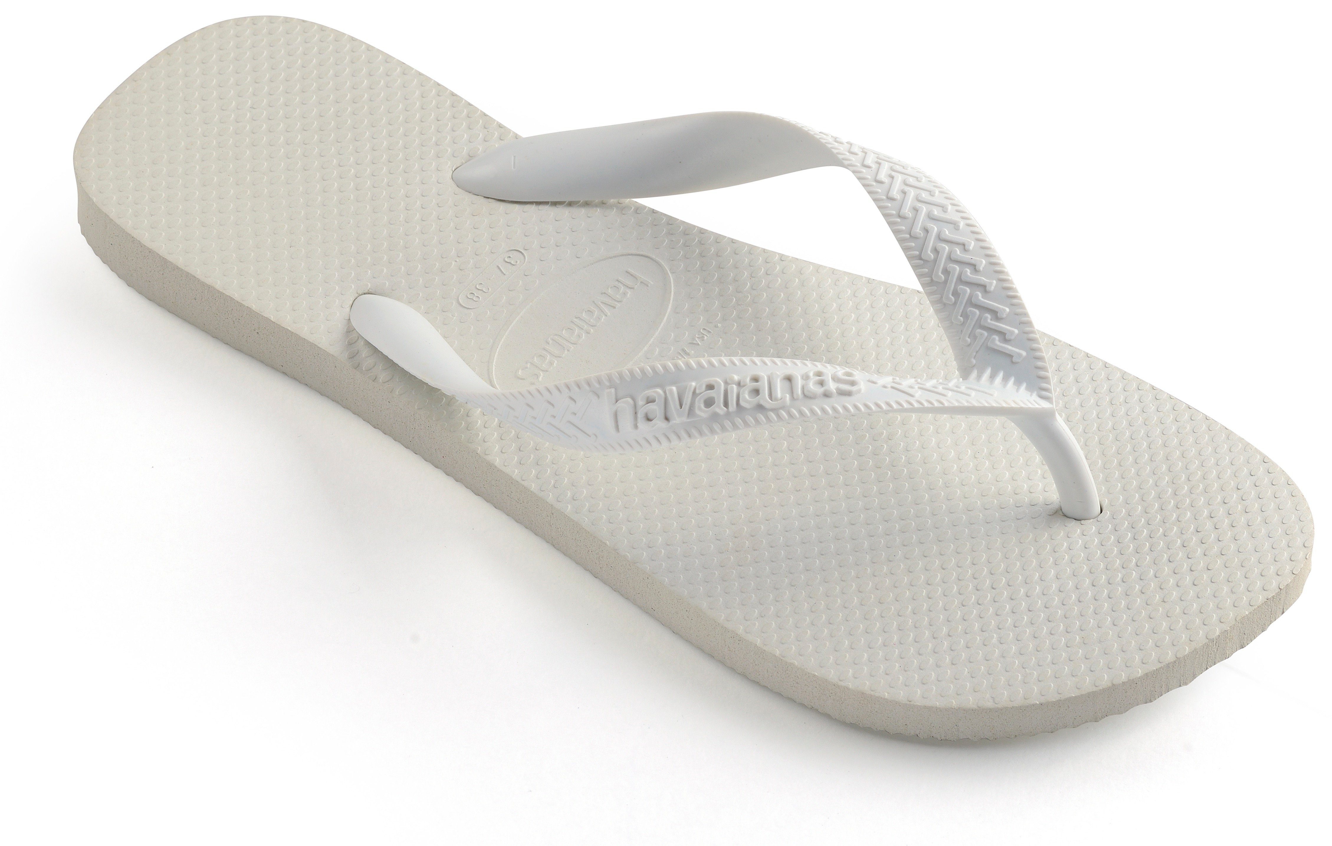 Klassieke Top Slippers Havaianas , White , Heren