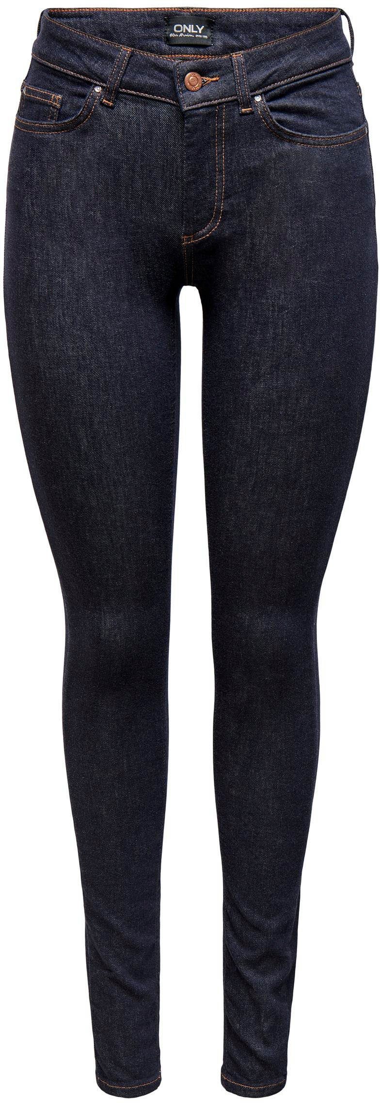 Only Skinny fit jeans ONLBLUSH MID SK STAYBLUE DNM REA023