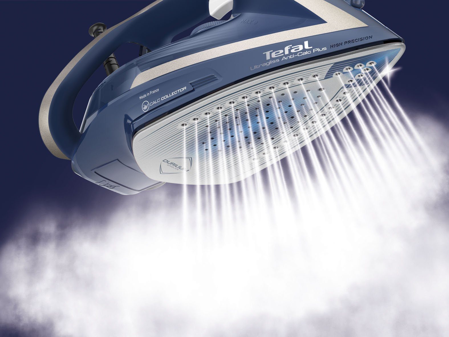 Tefal Stoomstrijkijzer Ultragliss Plus, 2800 W, stoomstoot: 250 g/min., 50 g/min. stoomafgifte