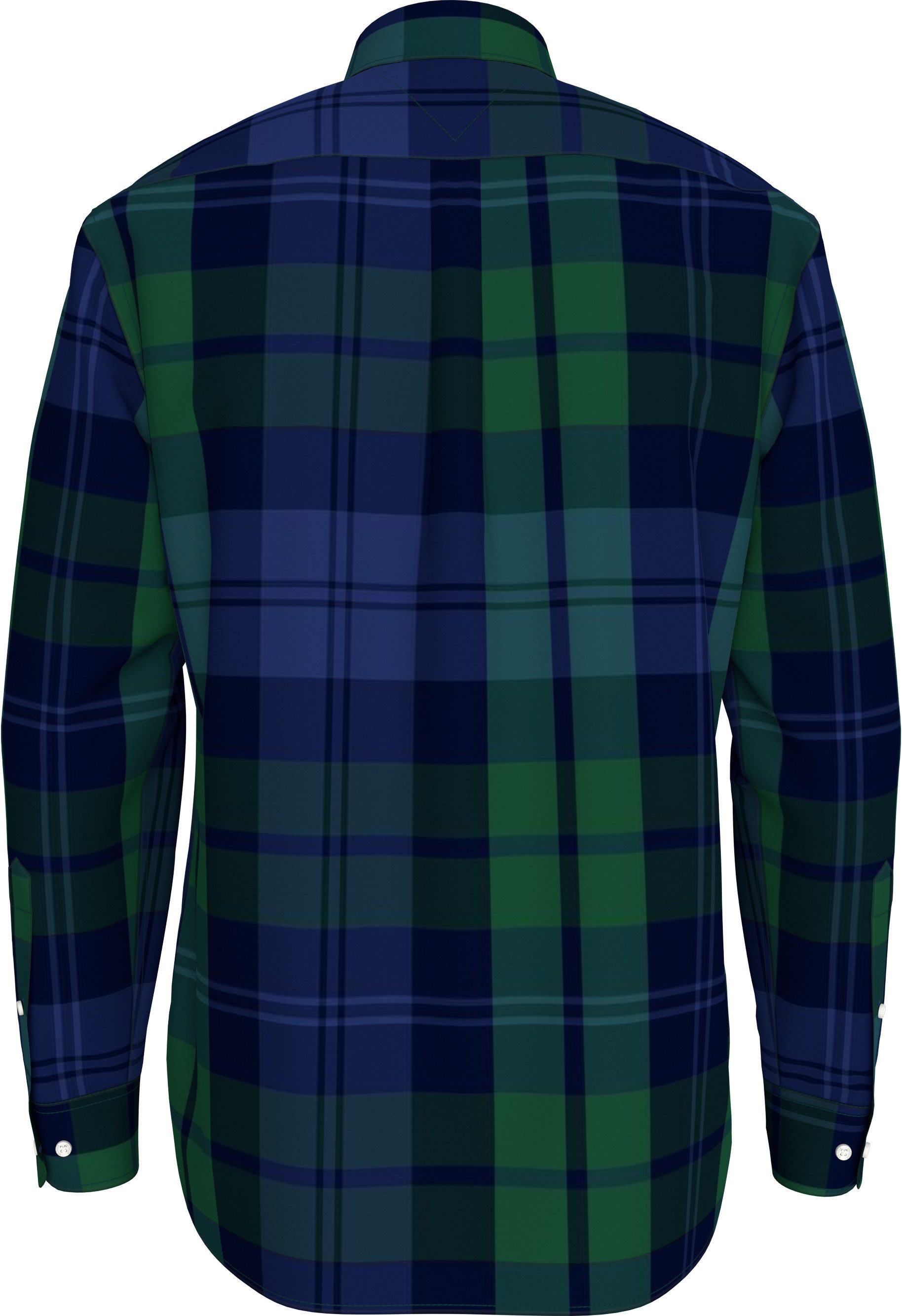 Tommy Hilfiger Overhemd met lange mouwen OXFORD BLACKWATCH CHK RF SHIRT