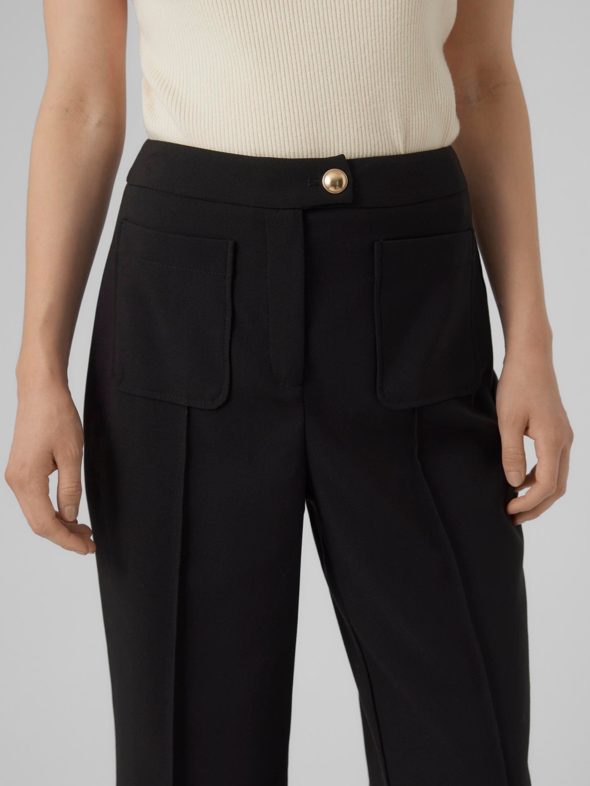 Vero Moda Pantalon VMGECINA HW WIDE PANTS TLR WVN BTQ