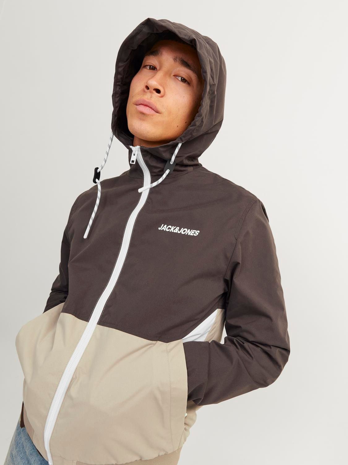 Jack & Jones Blouson JJERUSH HOOD BOMBER NOOS